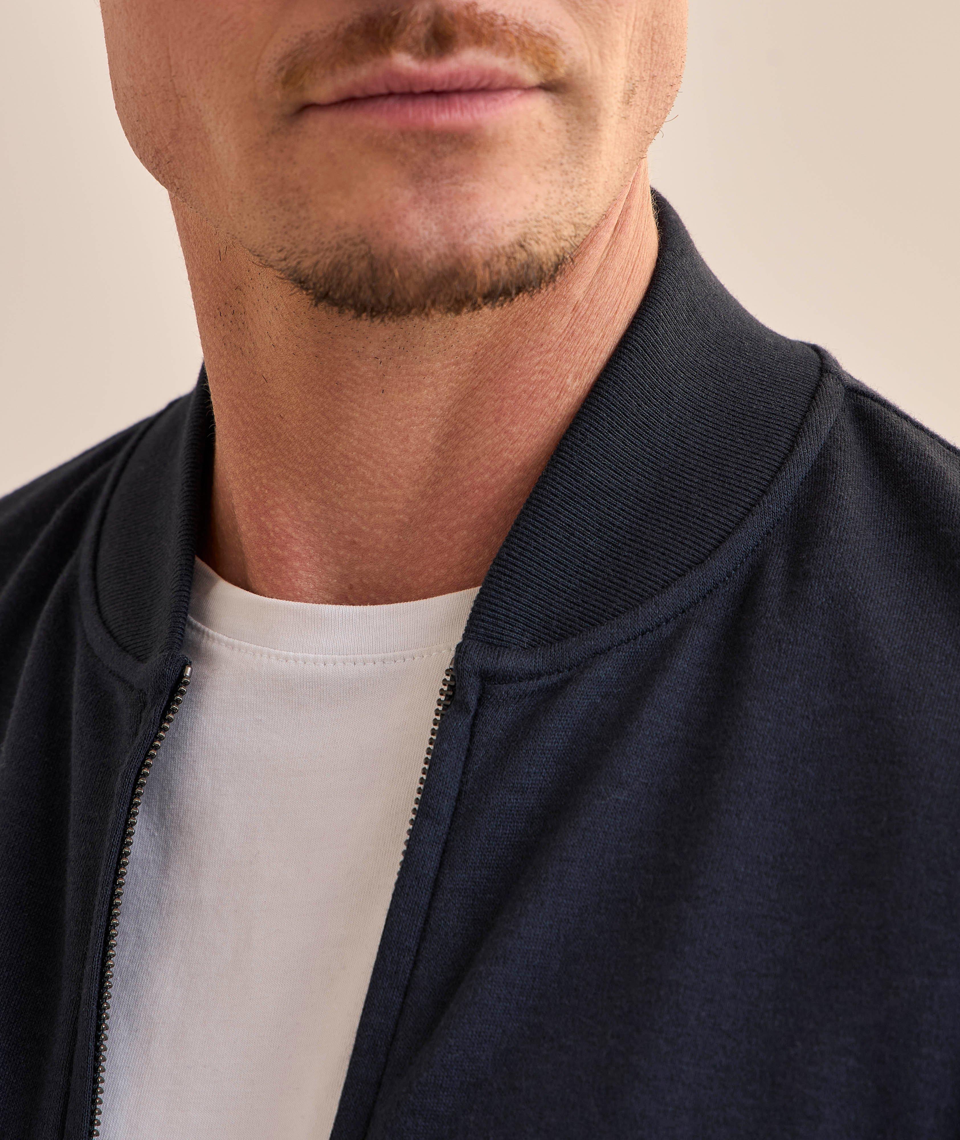 Veste de survêtement en coton et cachemire Florino image 3