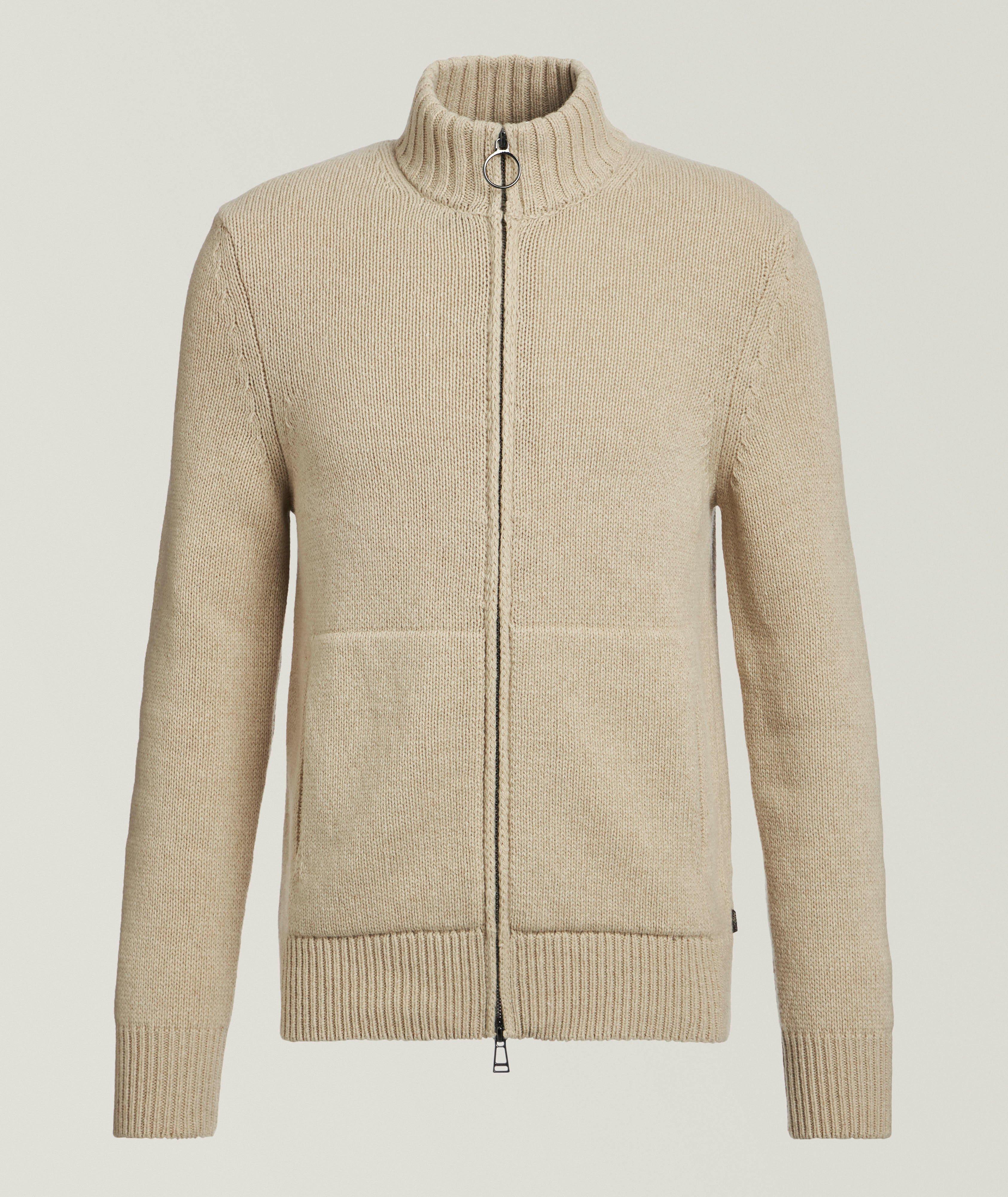 Cardigan en cachemire à glissière image 0