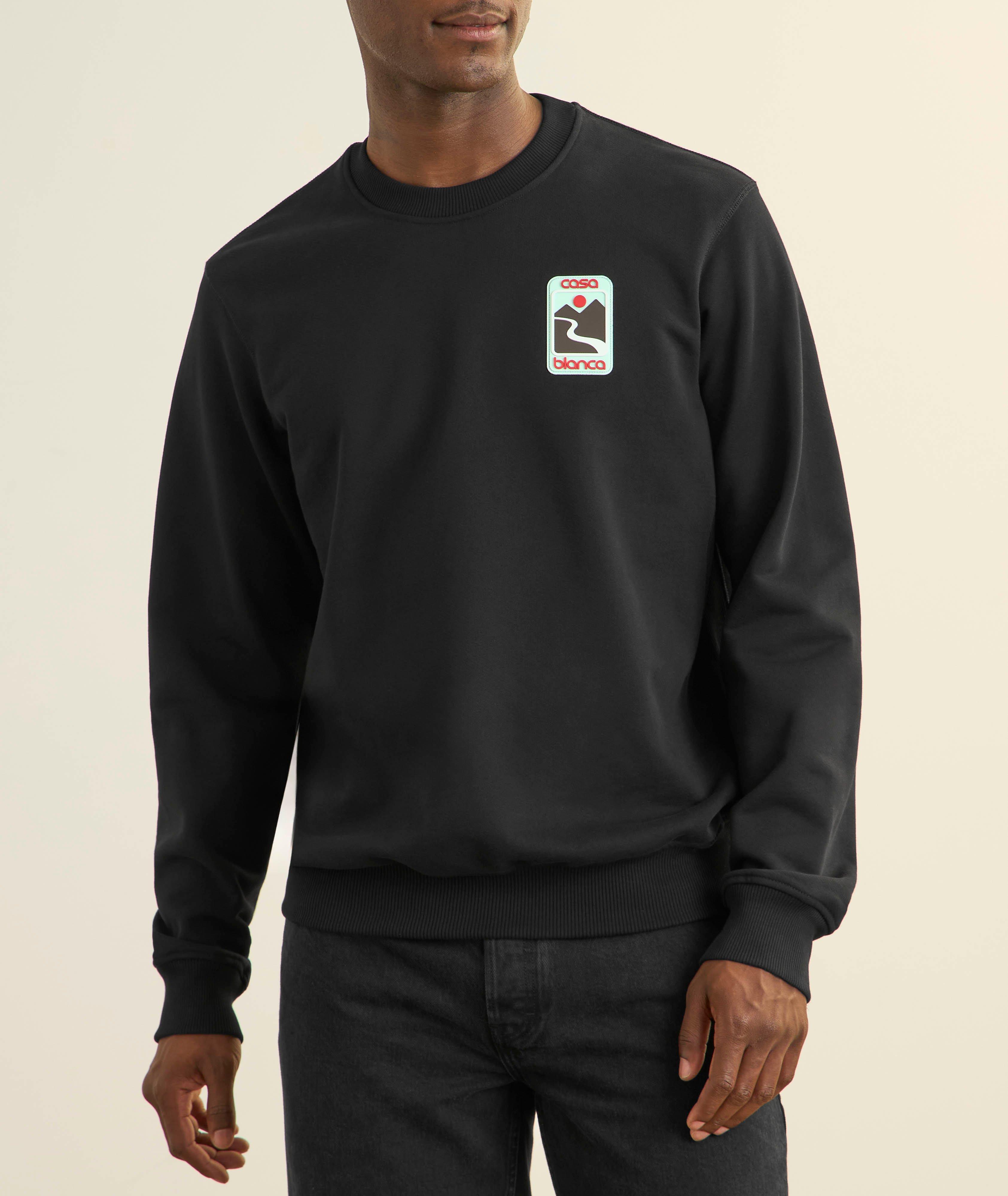 Pull en coton avec logo image 1