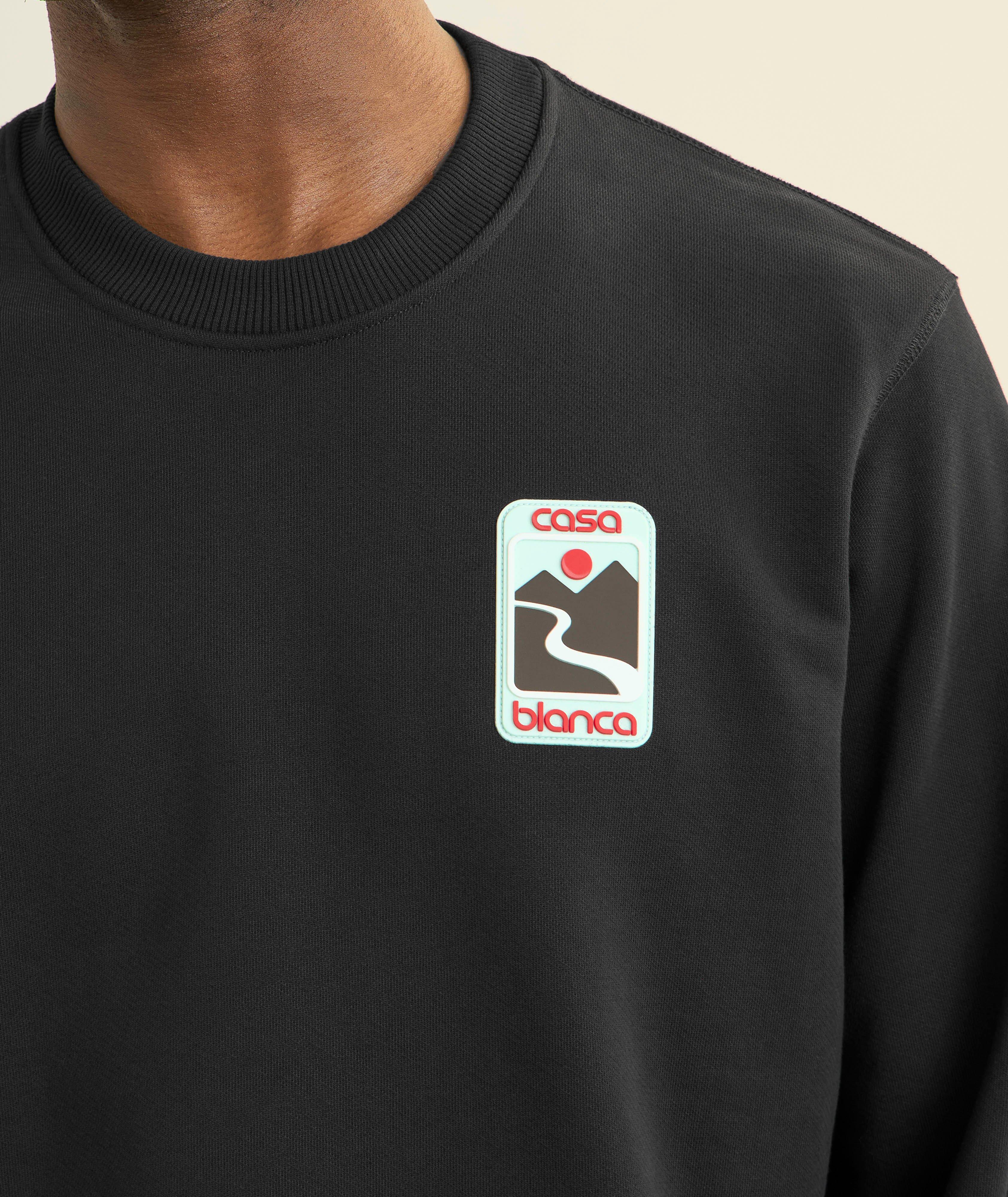 Pull en coton avec logo image 3