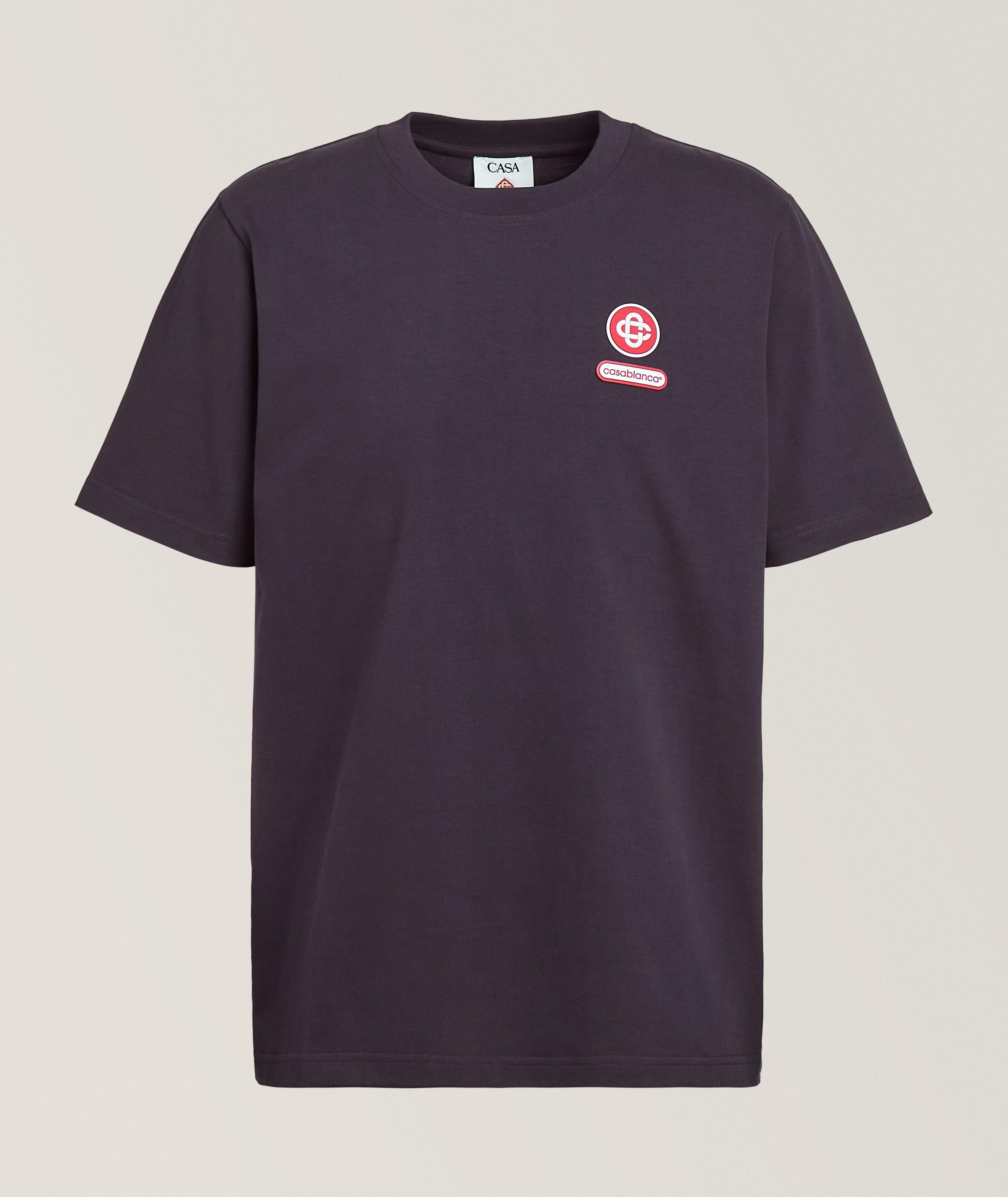 Logo Patch Cotton T-Shirt    image 0
