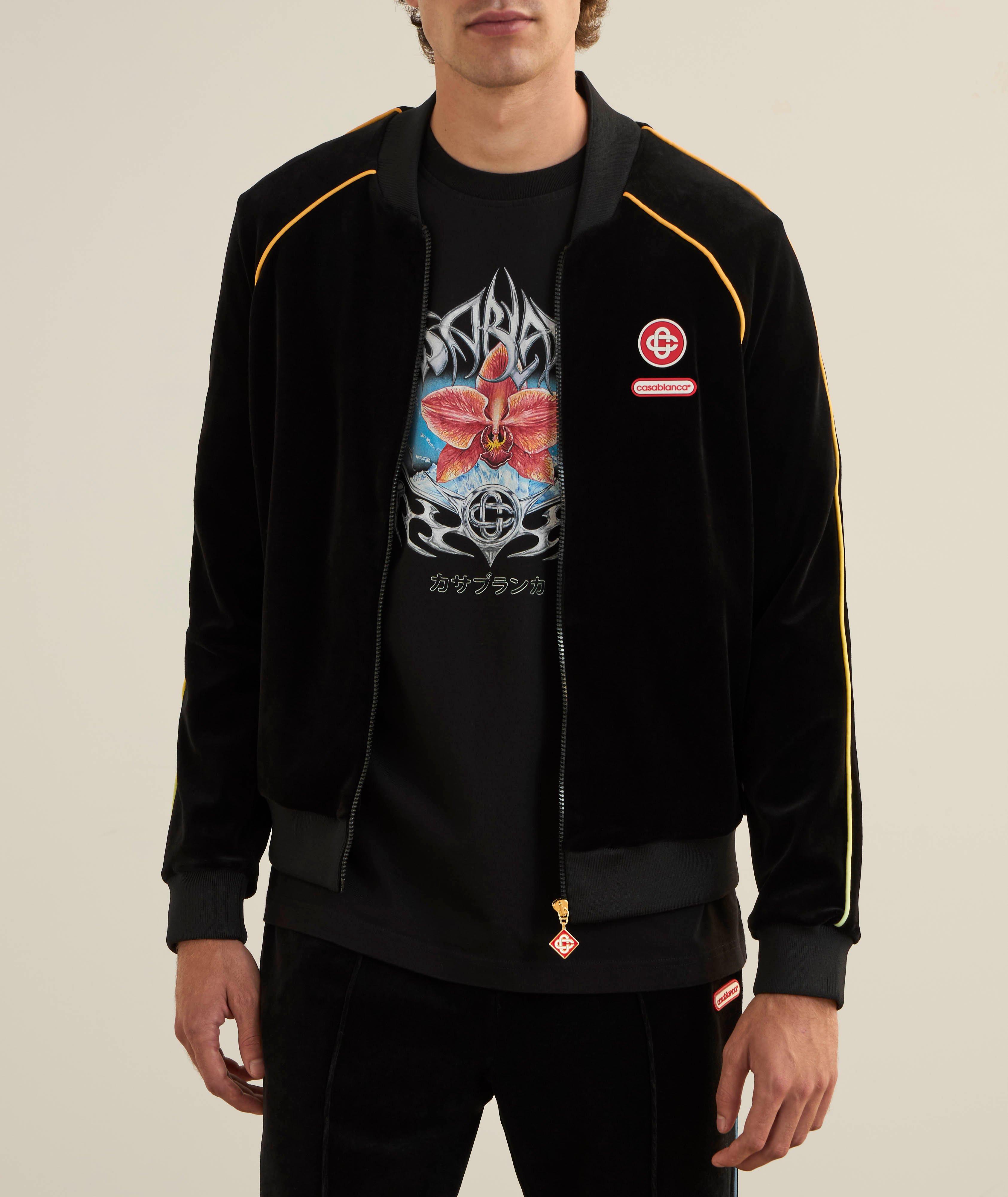 Velour Track Jacket  image 2