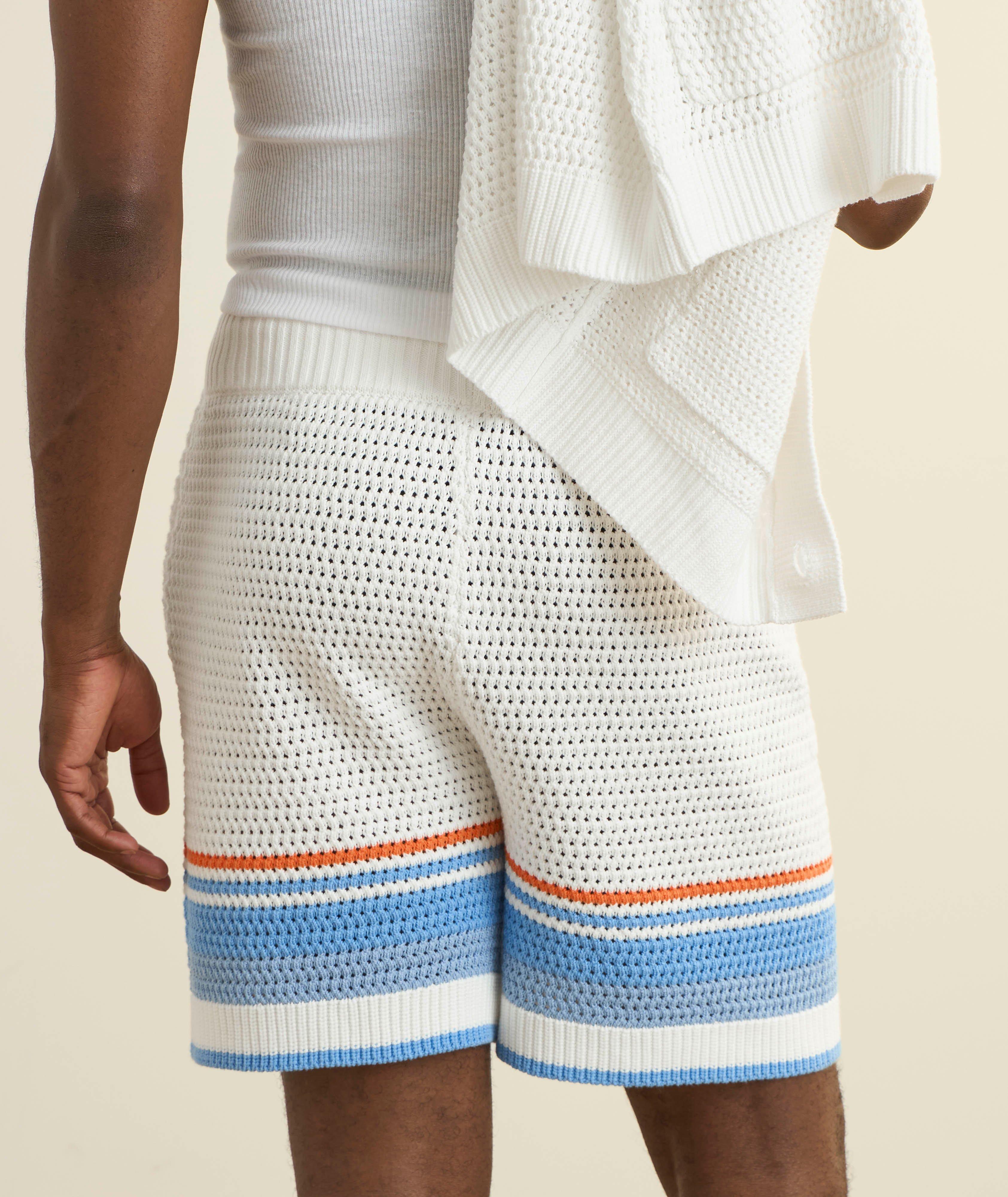Cotton Tennis Crochet Shorts image 2