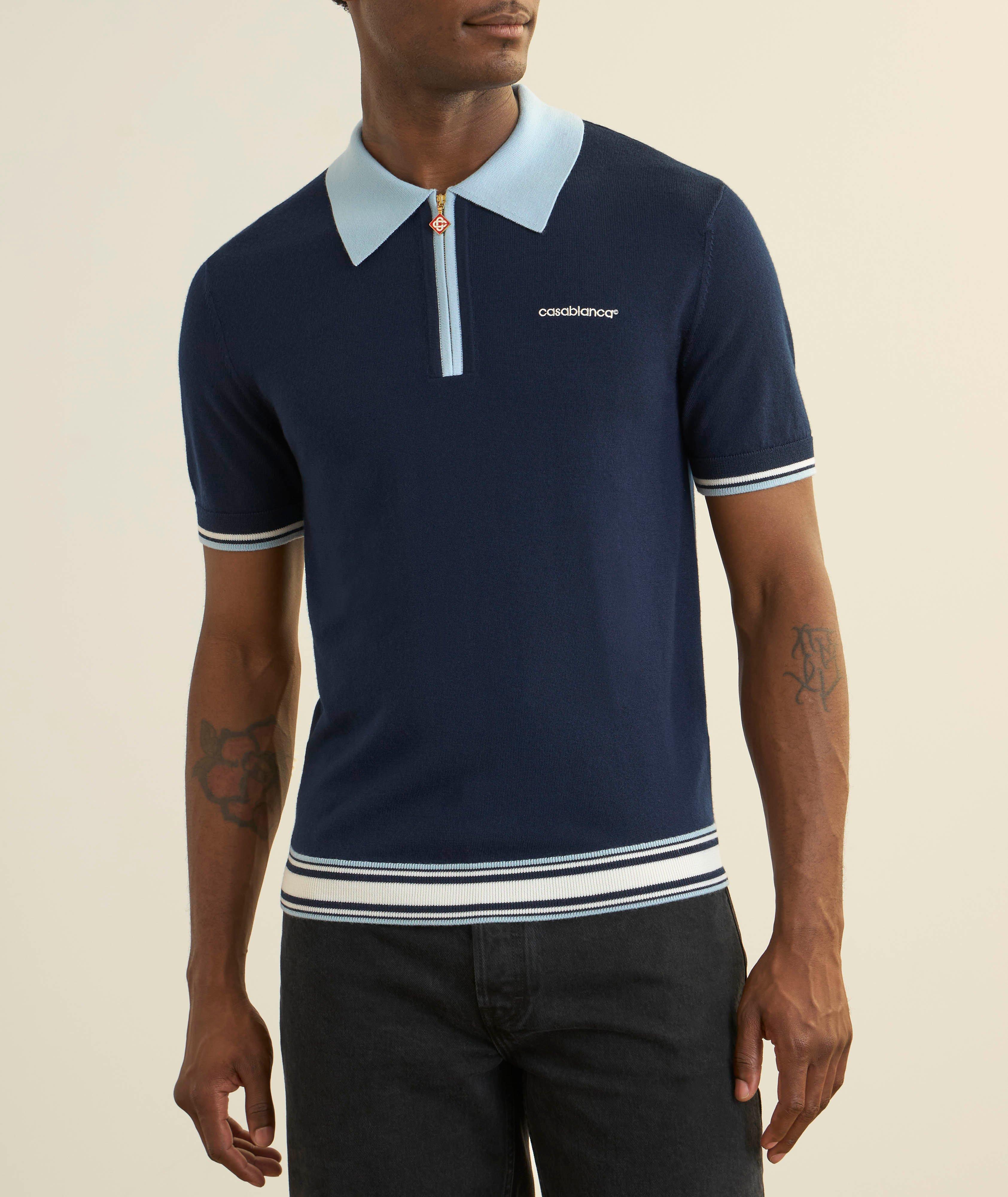 Merino Wool Tennis Polo  image 1