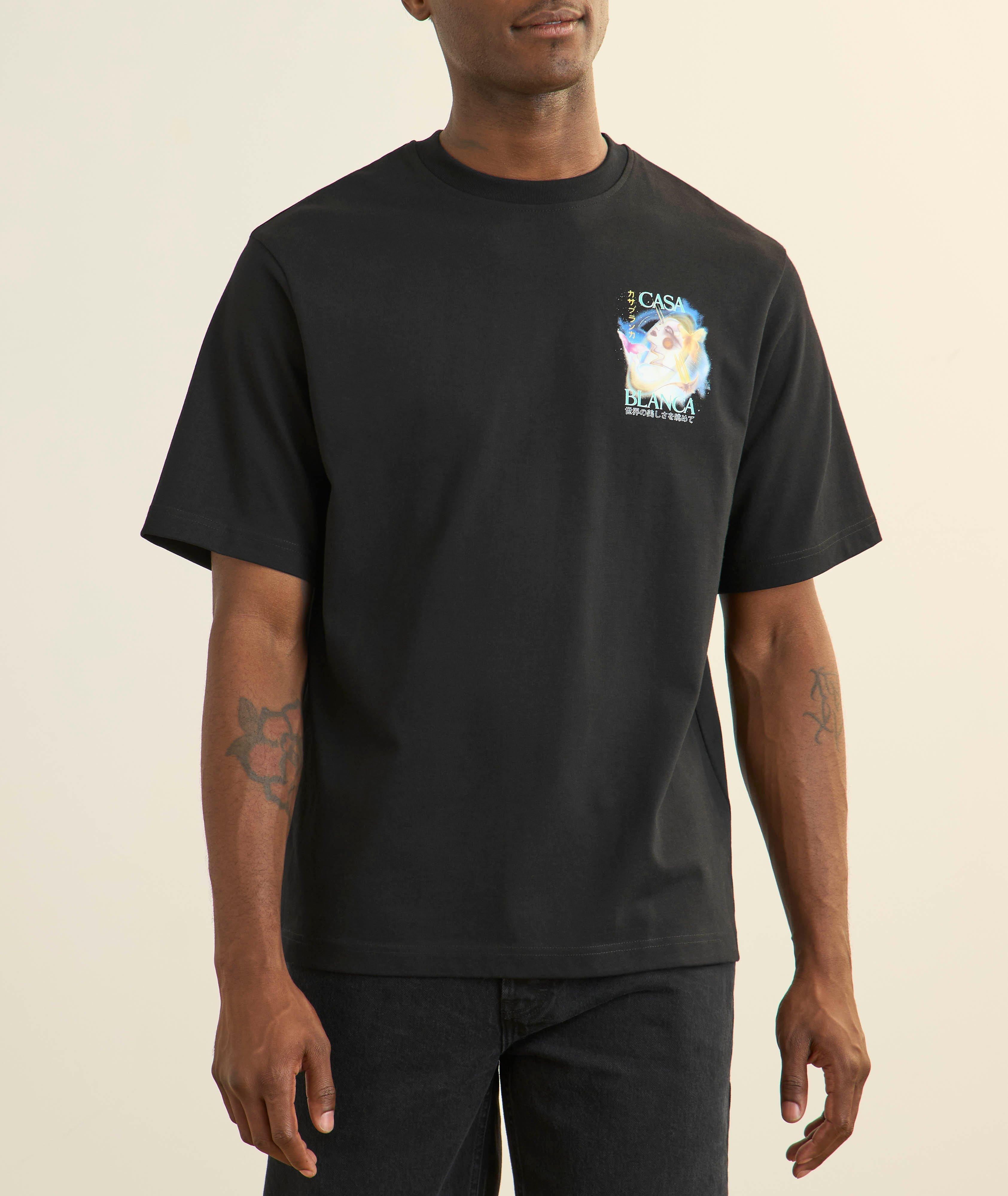 Galactic Connection Cotton T-Shirt image 2