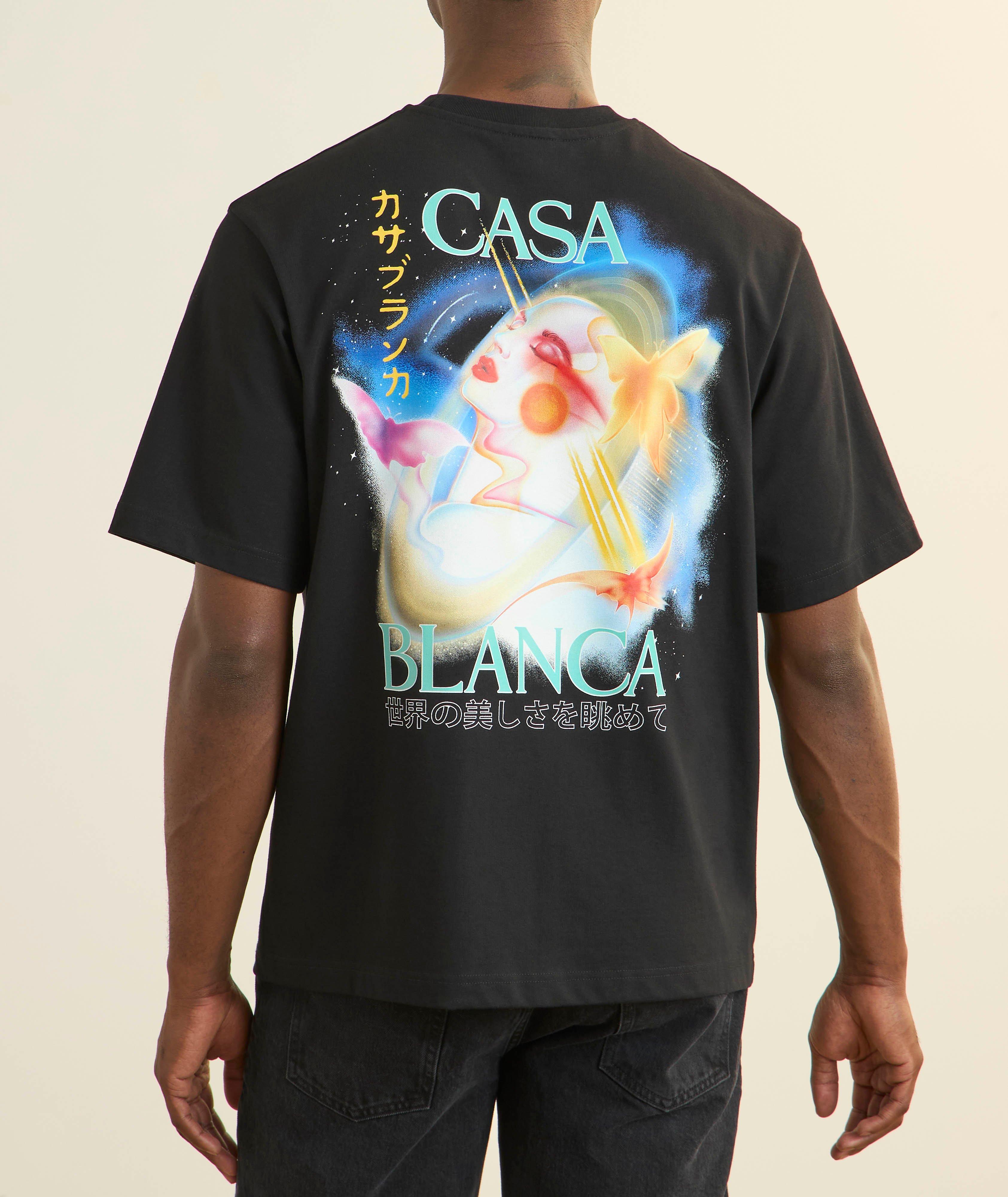 Galactic Connection Cotton T-Shirt image 3