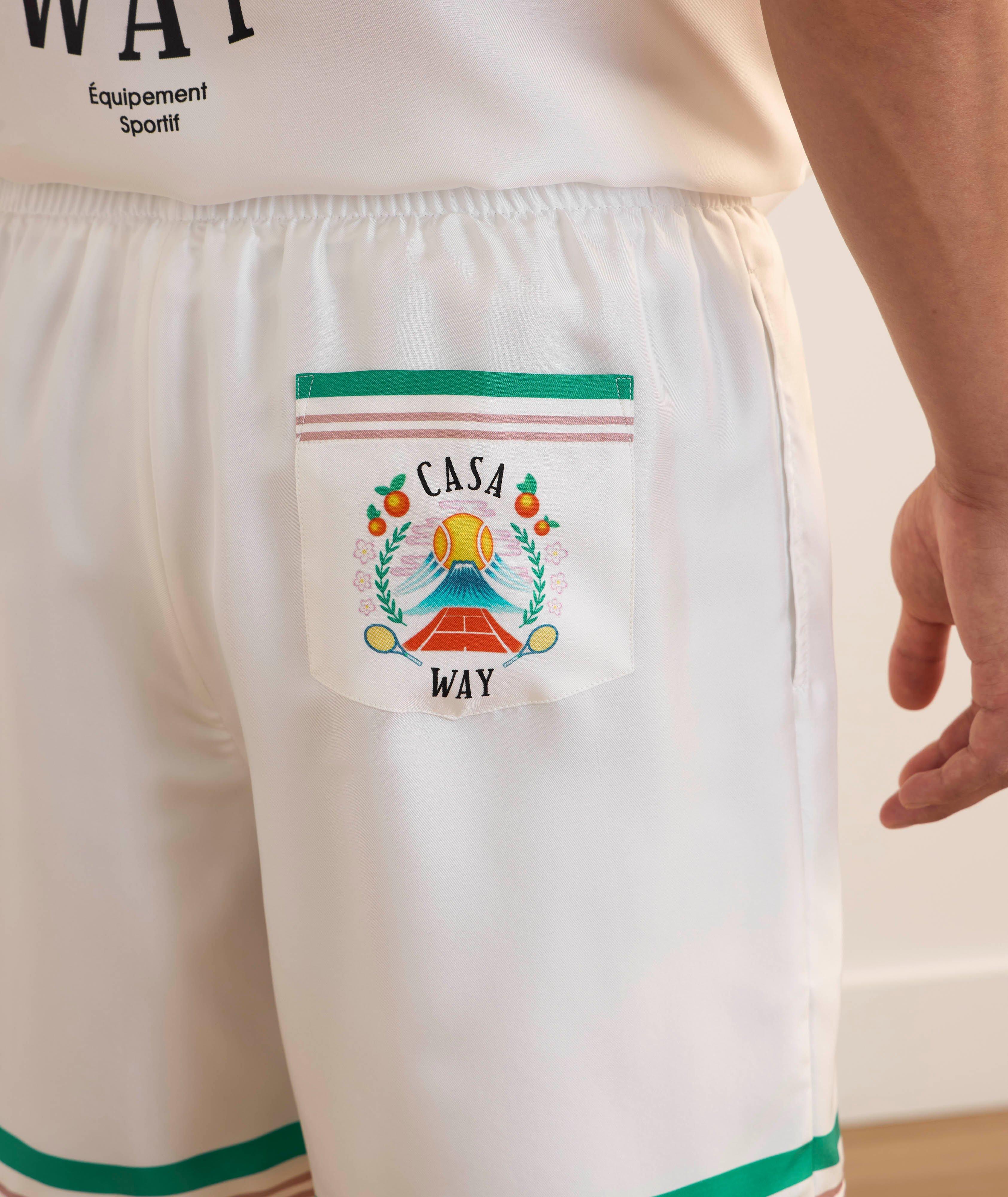 Casa Way Silk Shorts image 3