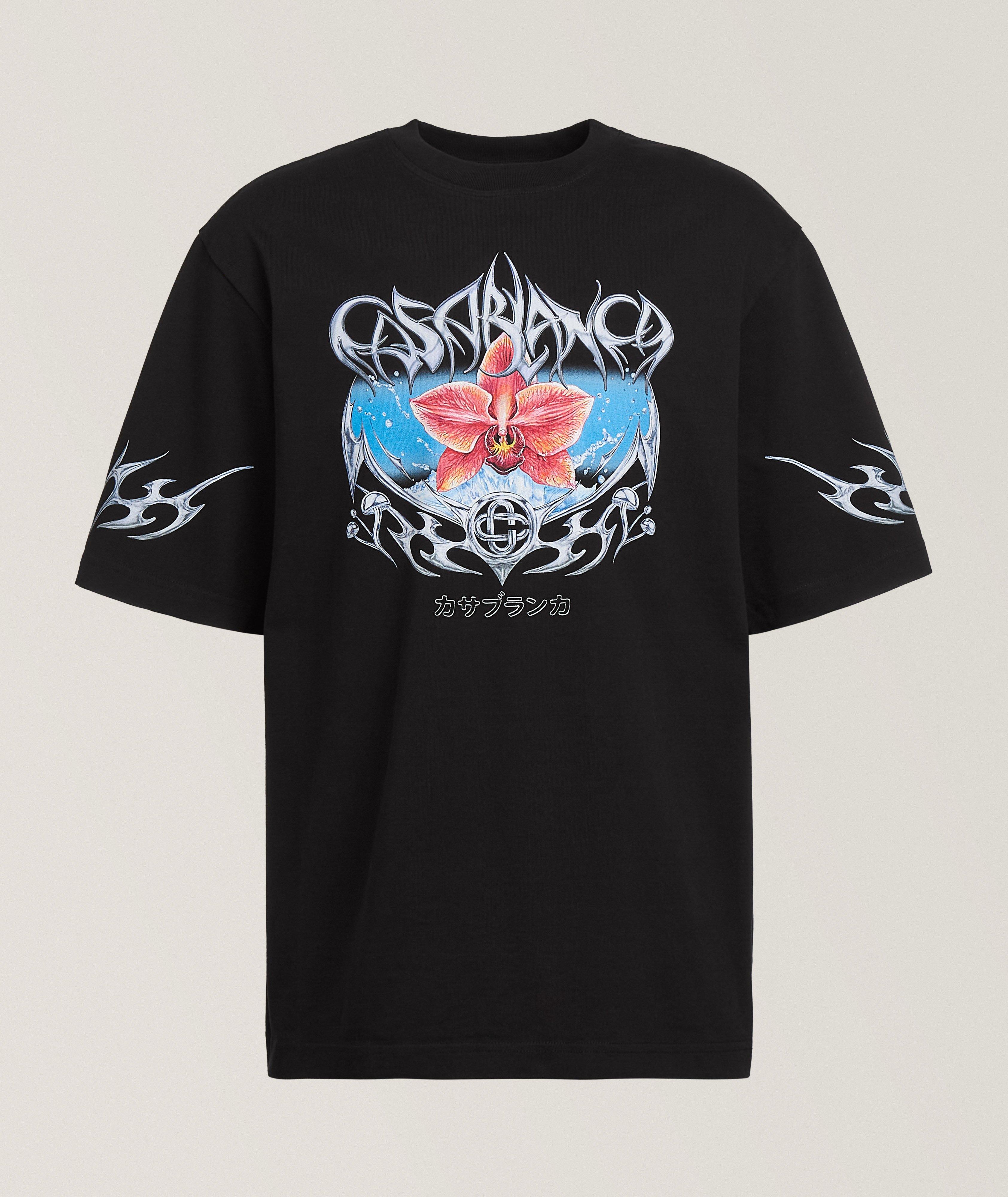 Blades Orchid Cotton T-Shirt  image 0