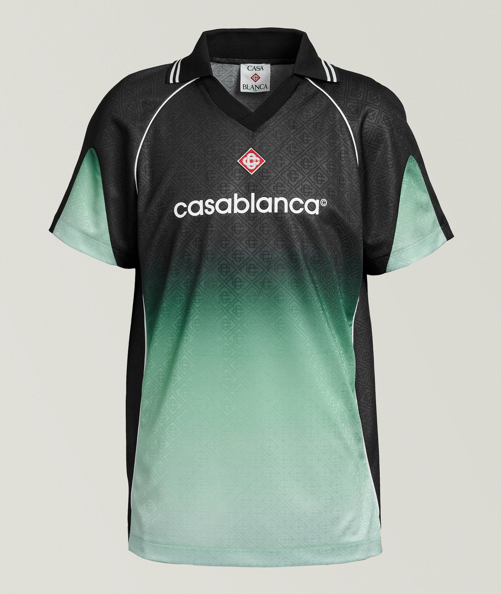 Gradient Monogram Jacquard Soccer Shirt  image 0