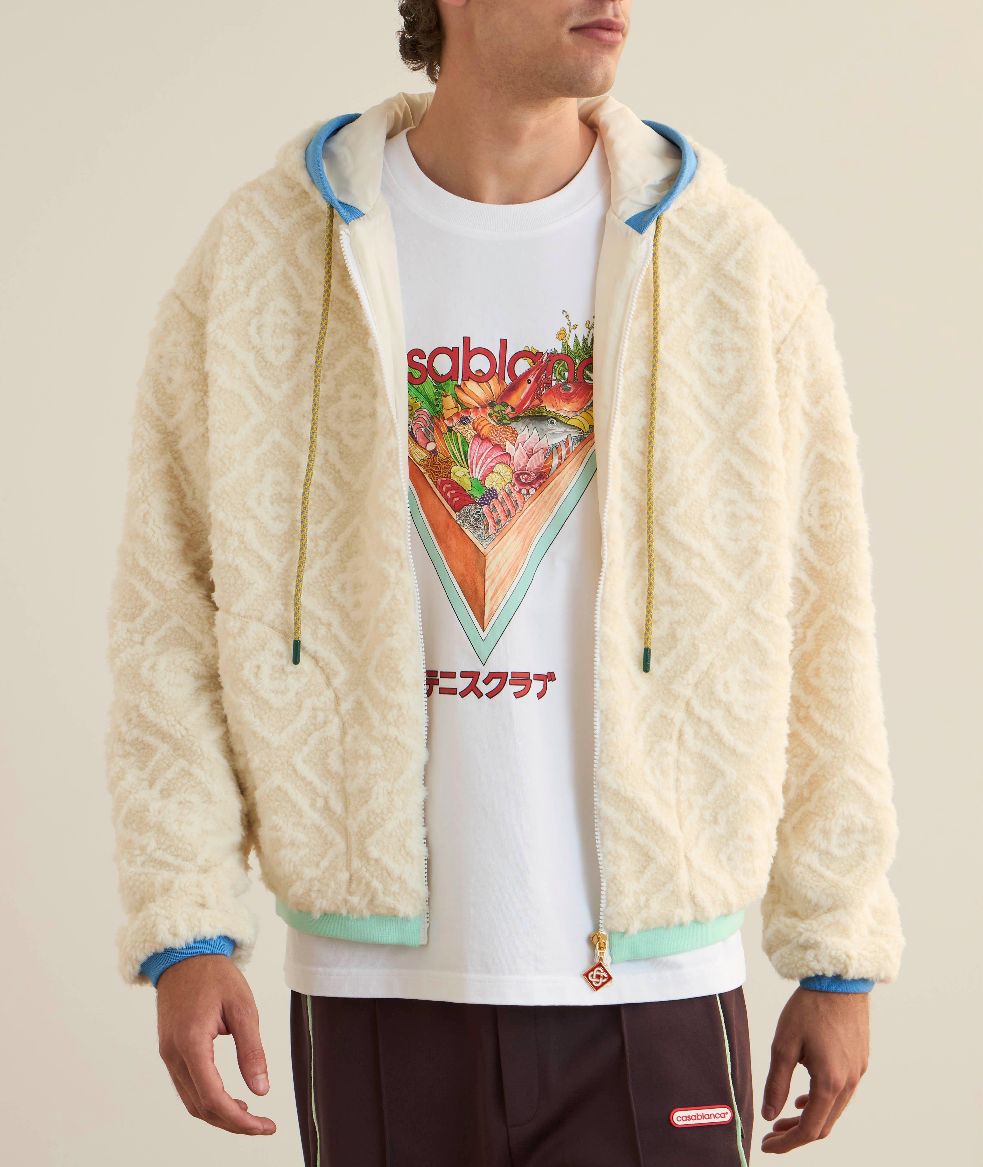 Monogram Jacquard Fleece Jacket image 1