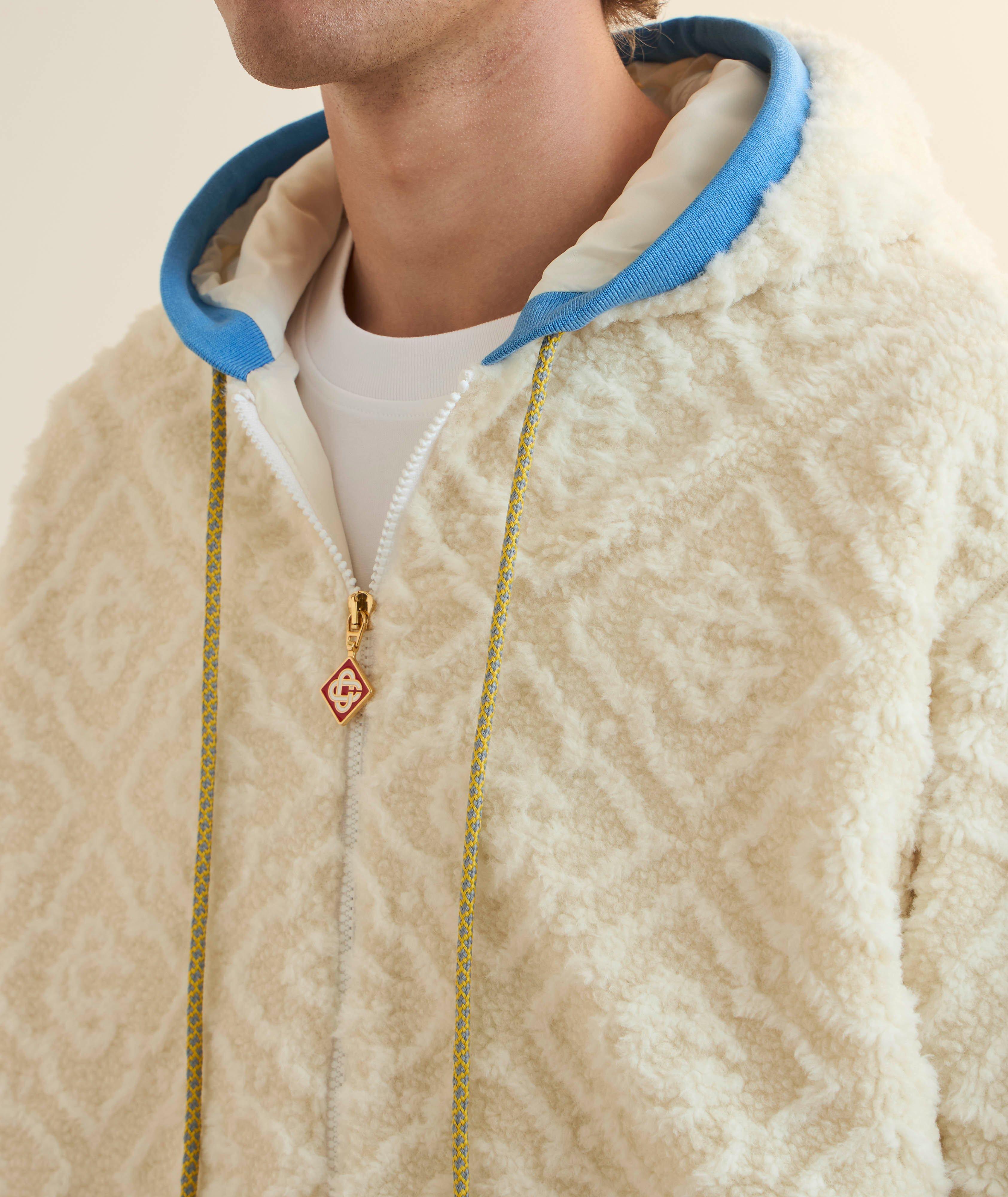 Monogram Jacquard Fleece Jacket image 3