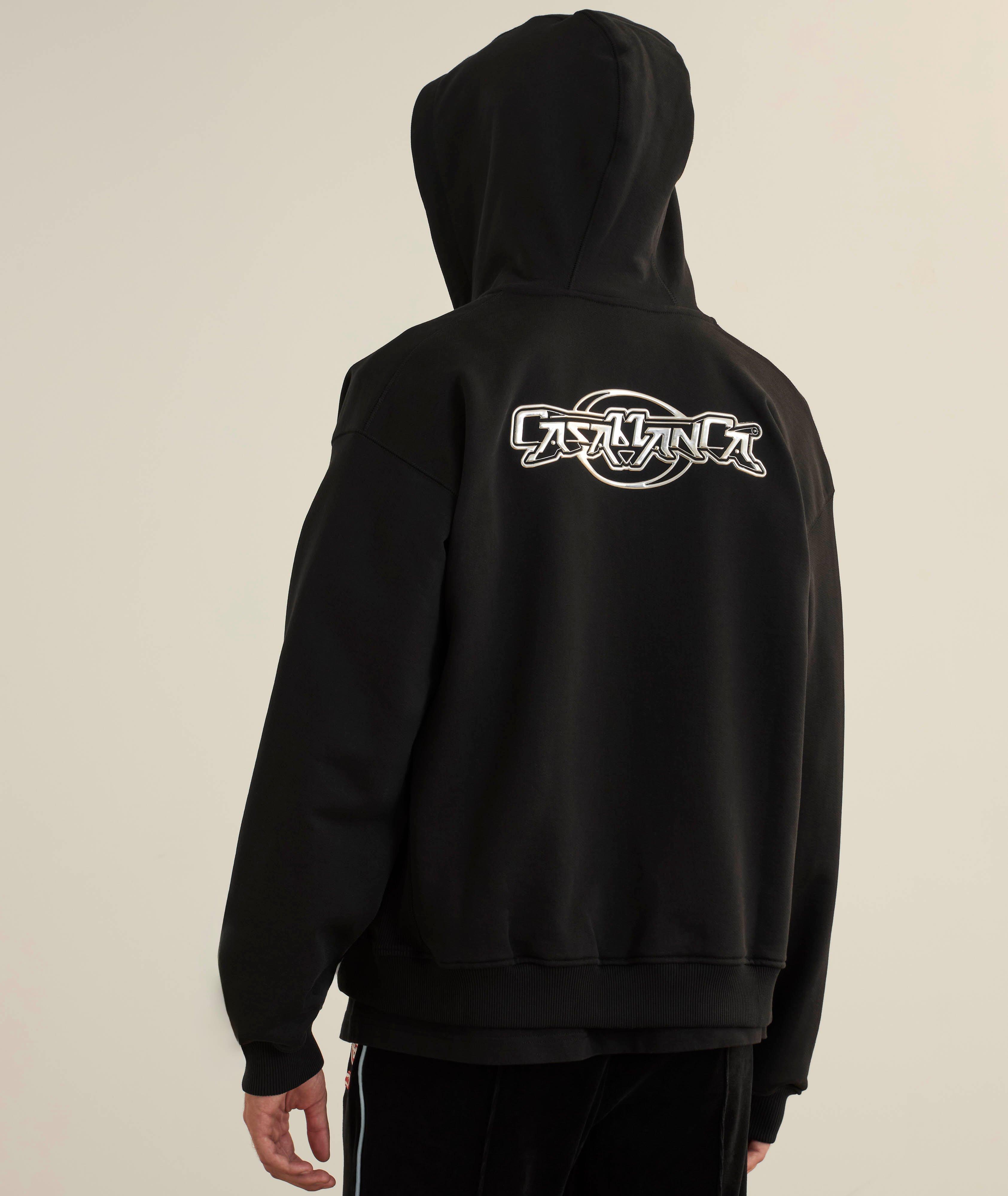Chrome Logo Hooded Sweater image 3