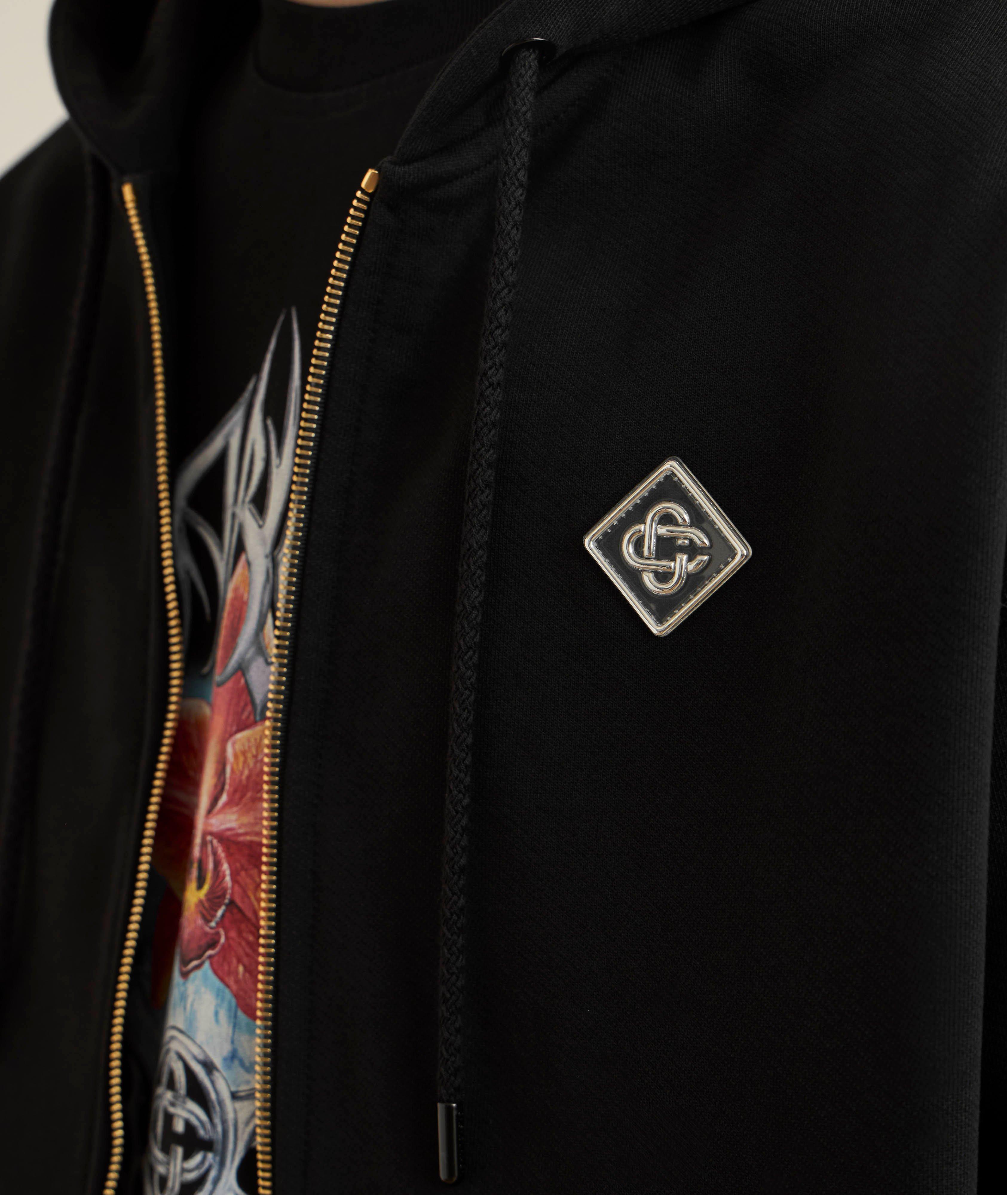 Chrome Logo Hooded Sweater image 4