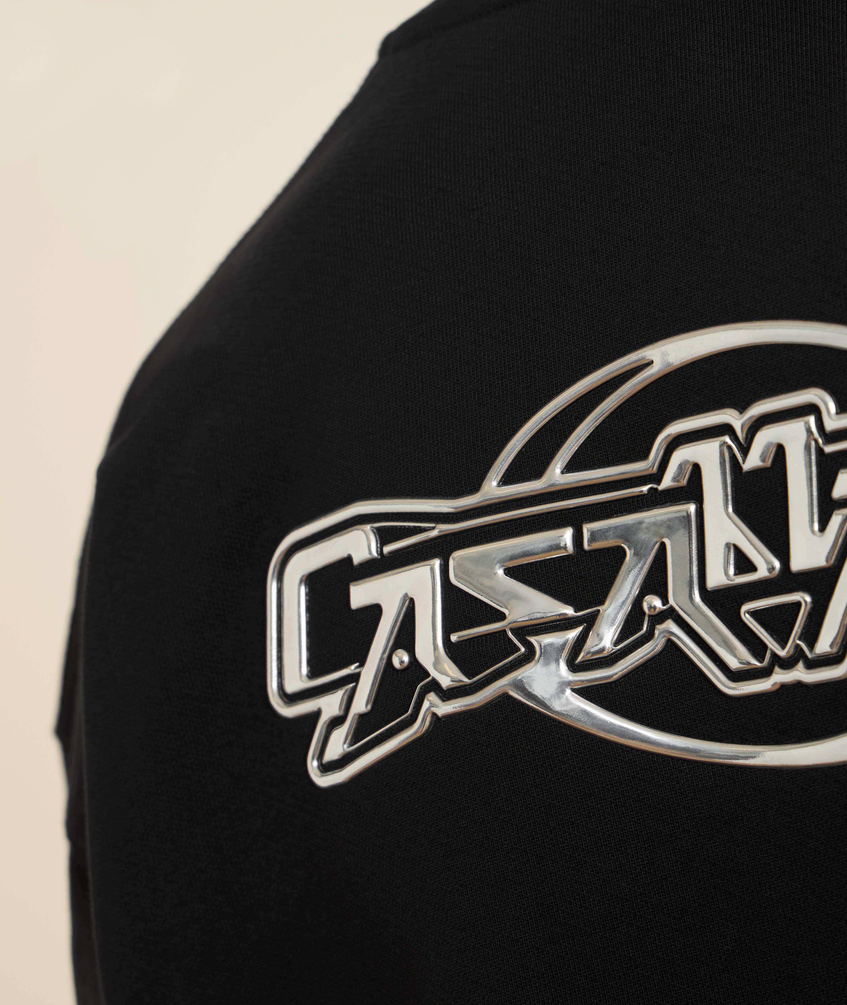 Chrome Logo Hooded Sweater image 5