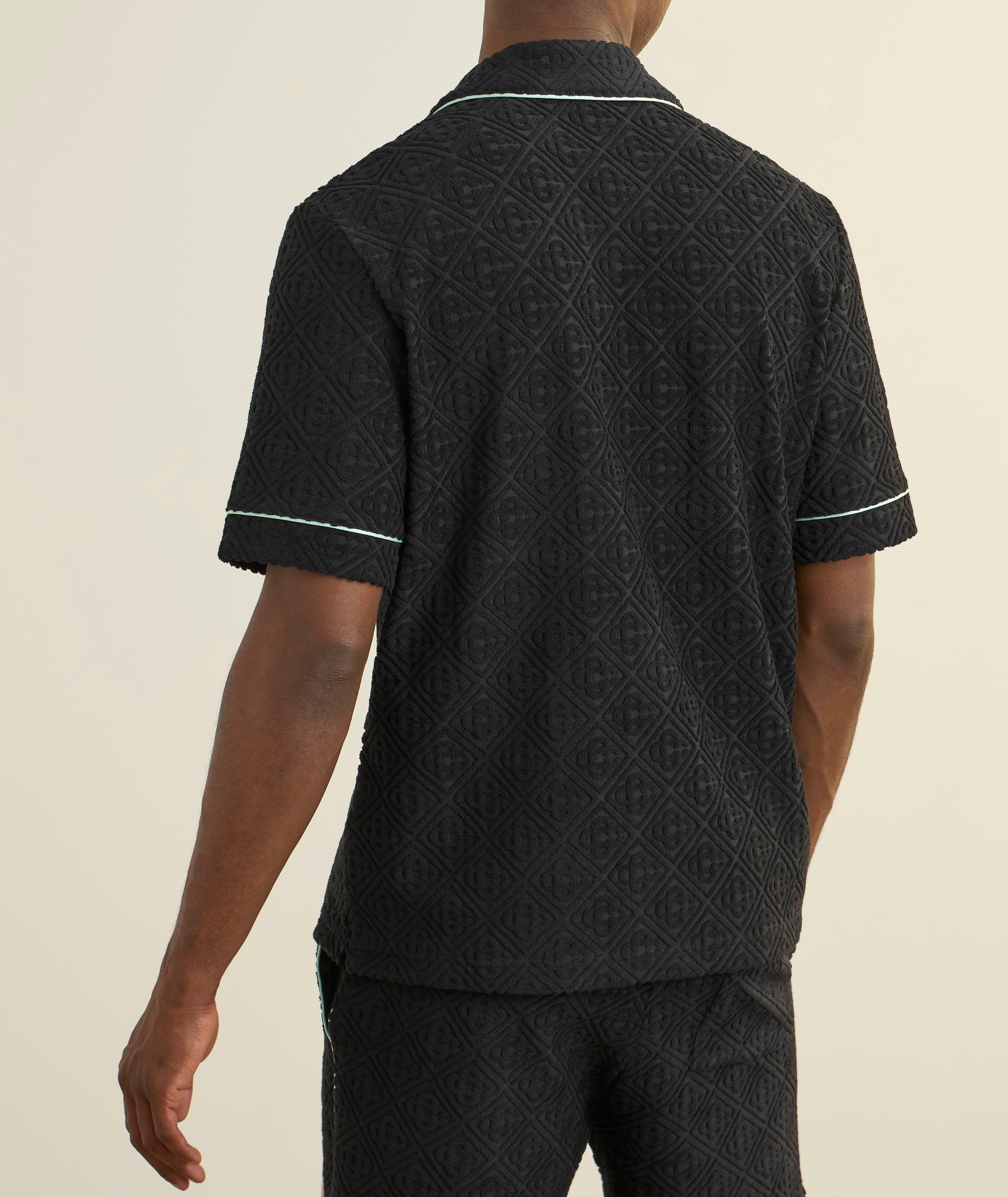 Chemise en tissu éponge à col cranté image 2