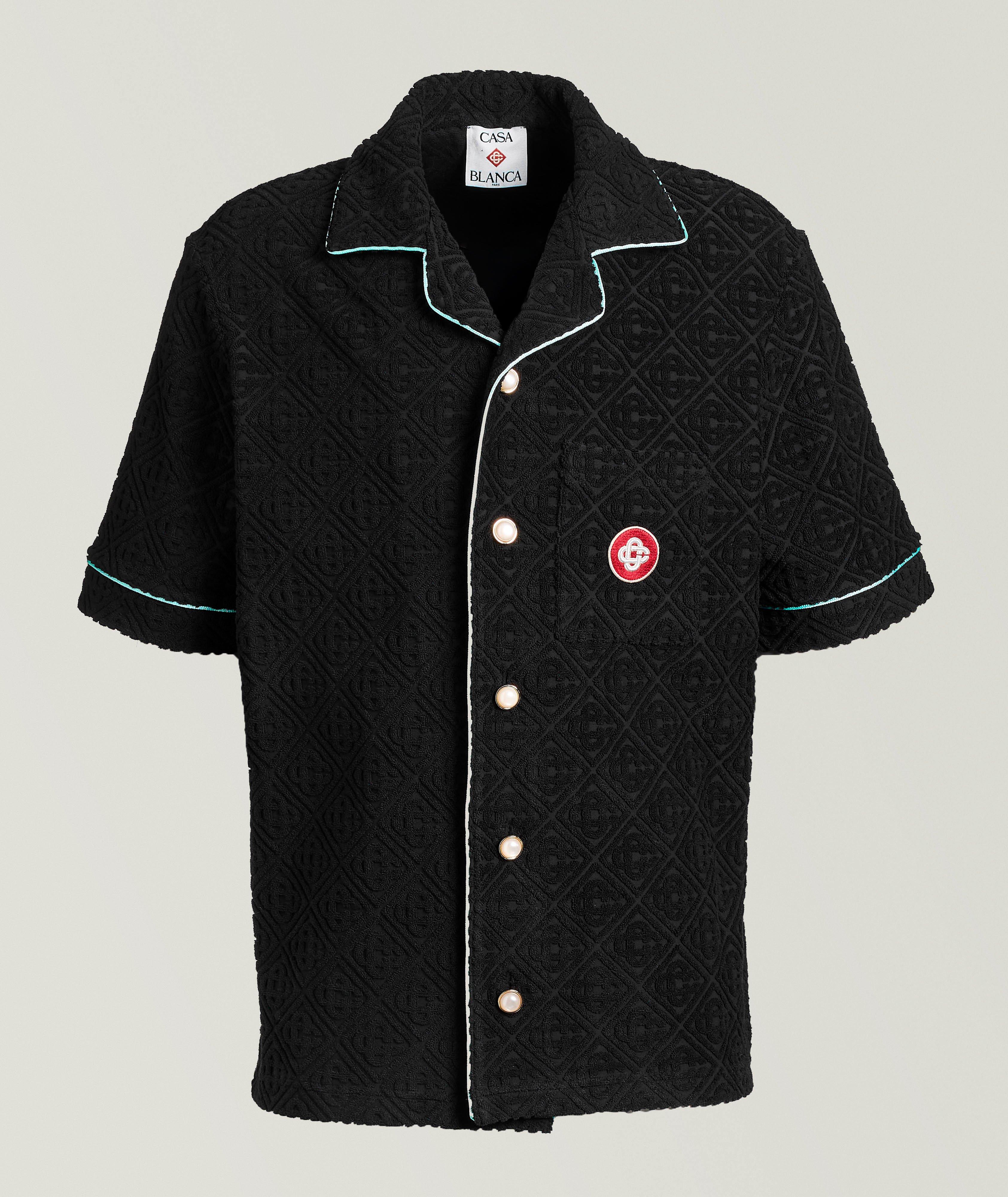 Monogram Jacquard Towelling Shirt  image 0