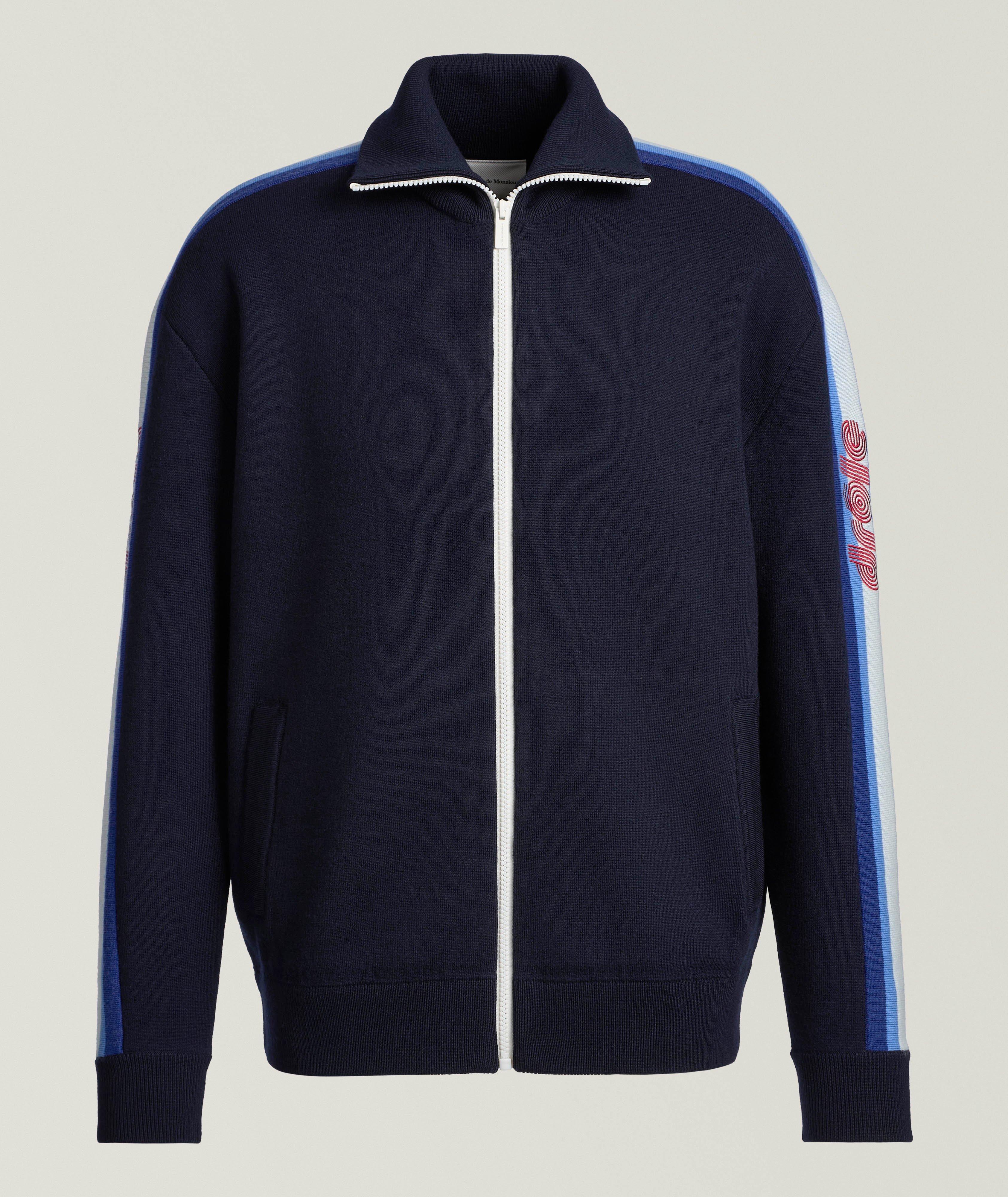 Merino Wool Zip-Up Cardigan  image 0