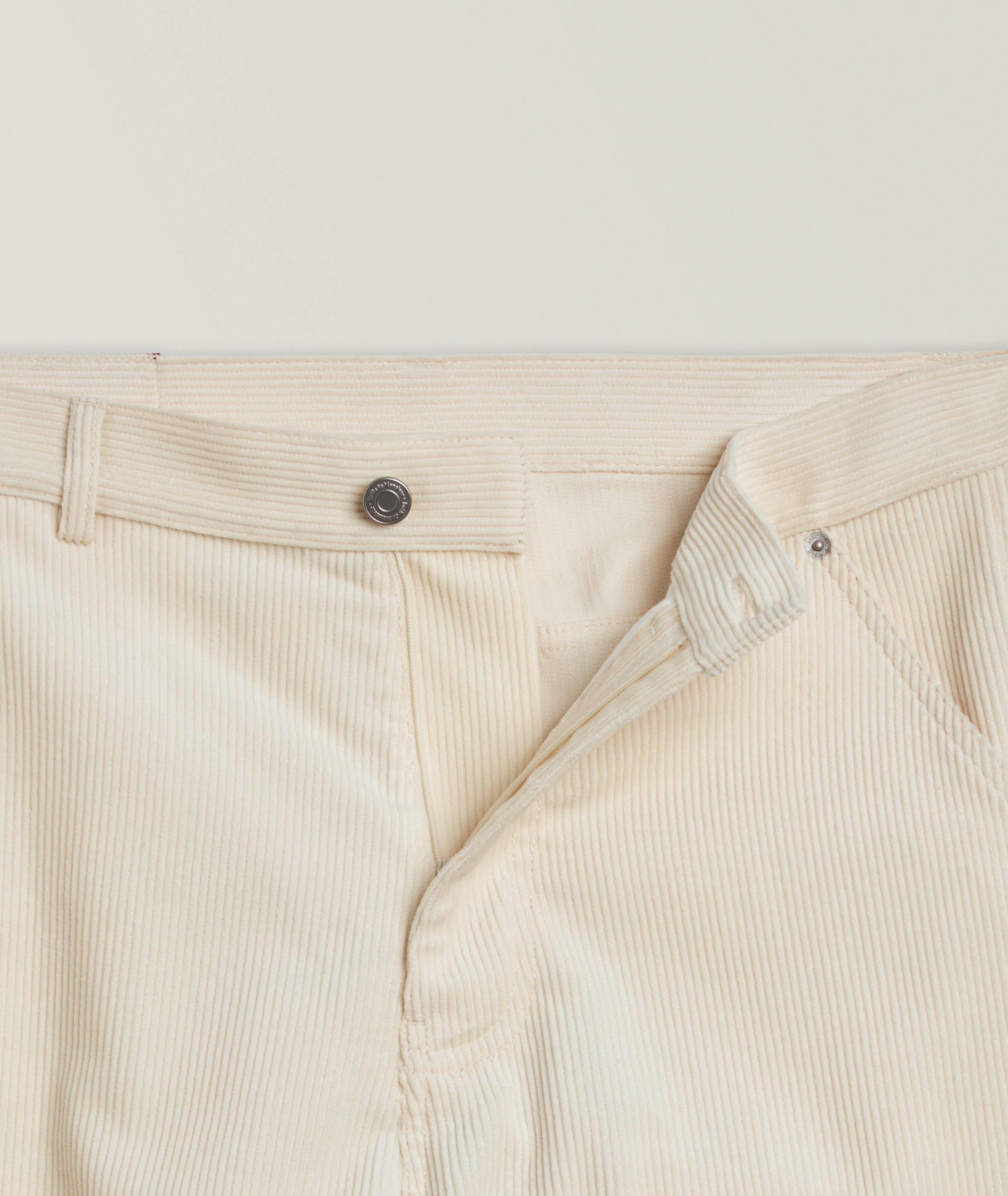 Pantalon large en velours côtelé image 6