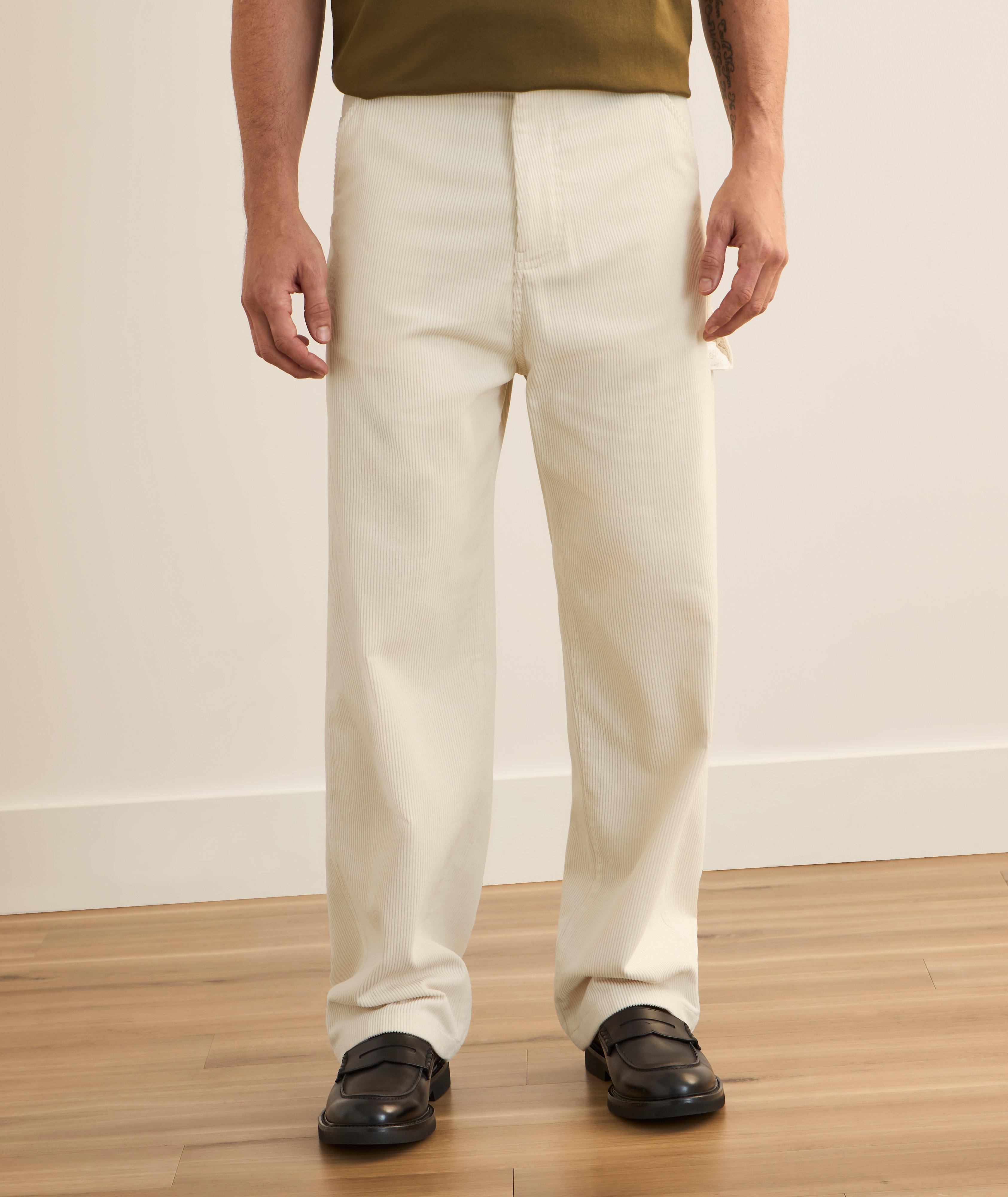 Pantalon large en velours côtelé image 1