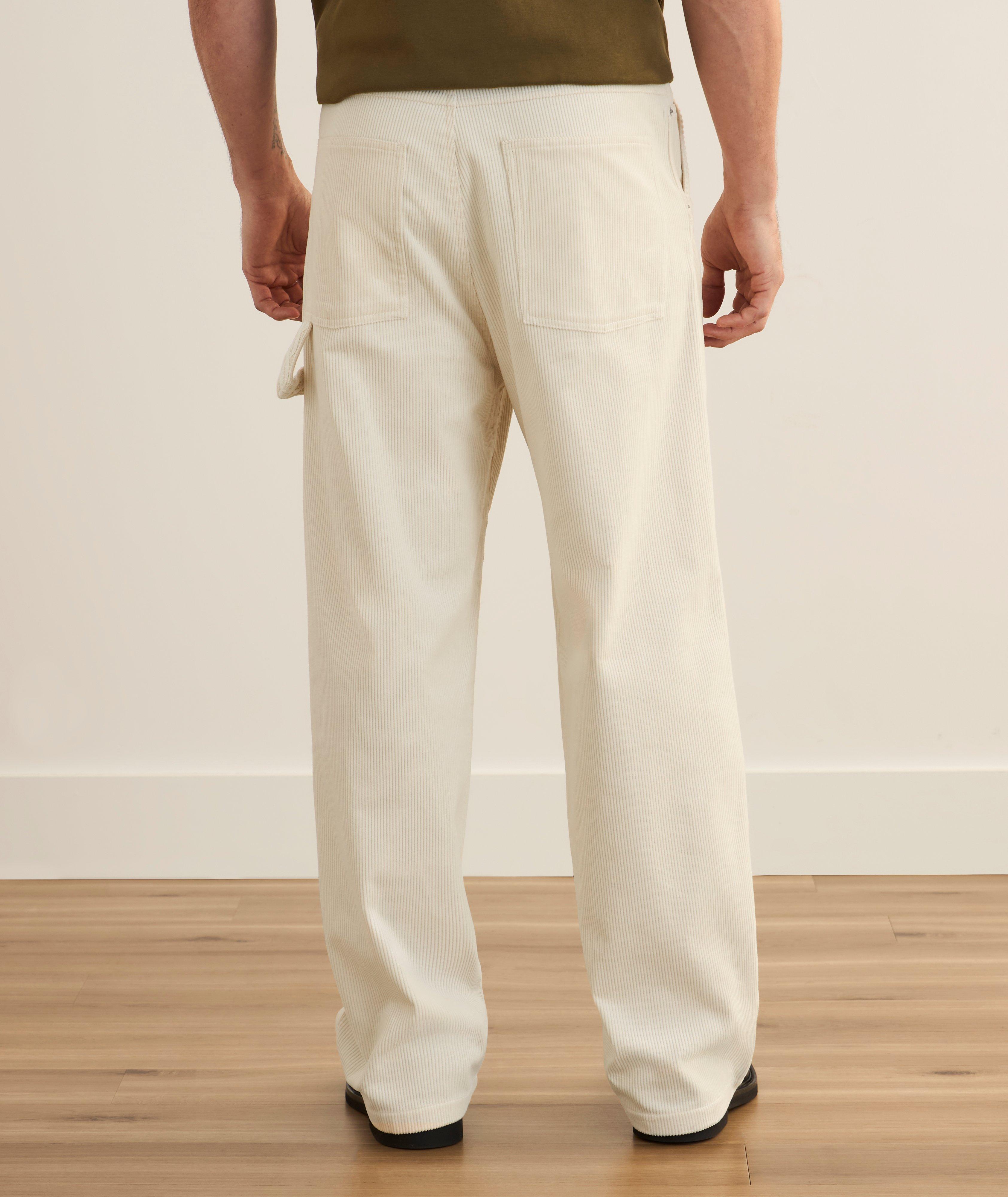 Pantalon large en velours côtelé image 2