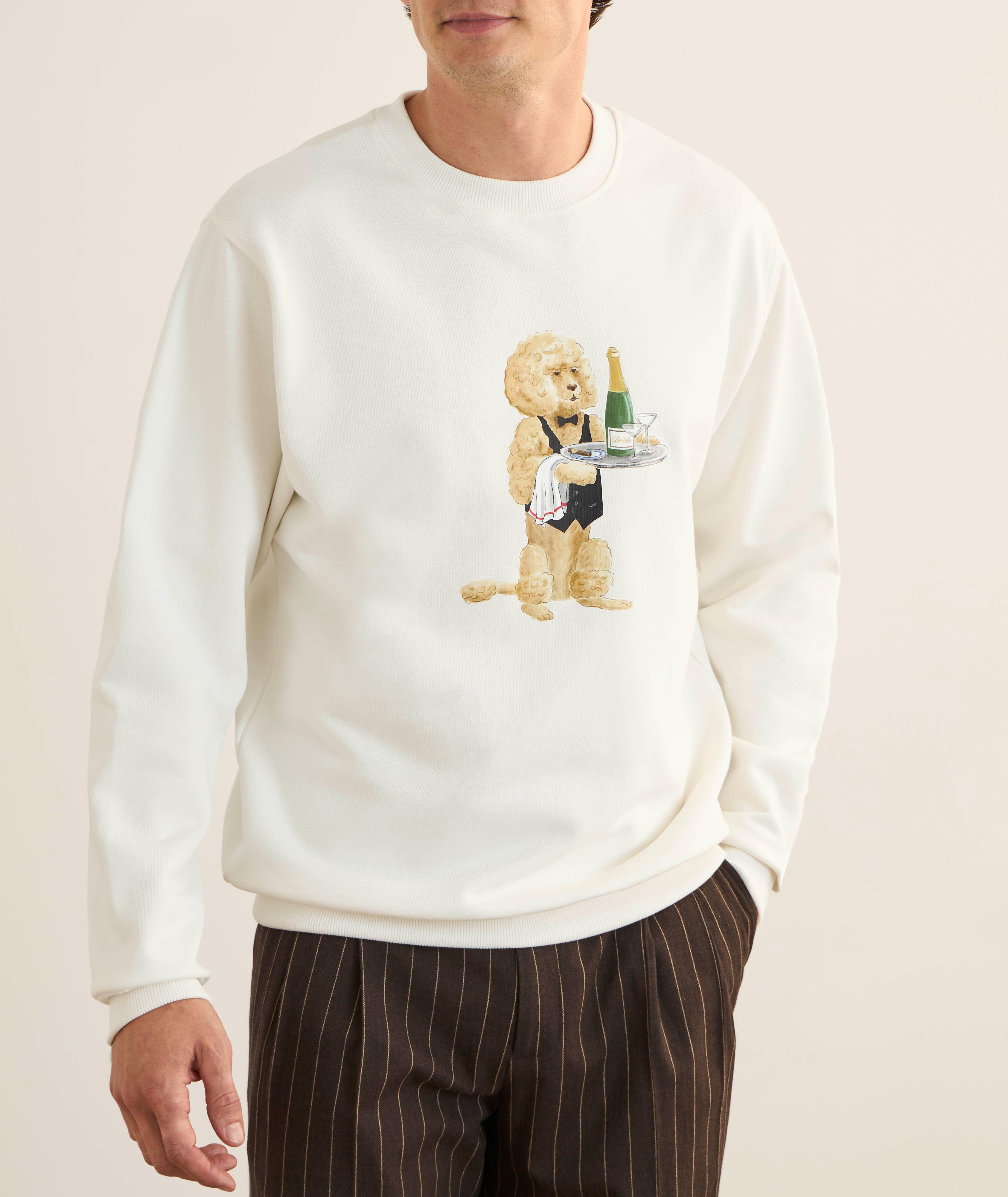 Poodle Cotton Sweatshirt image 1