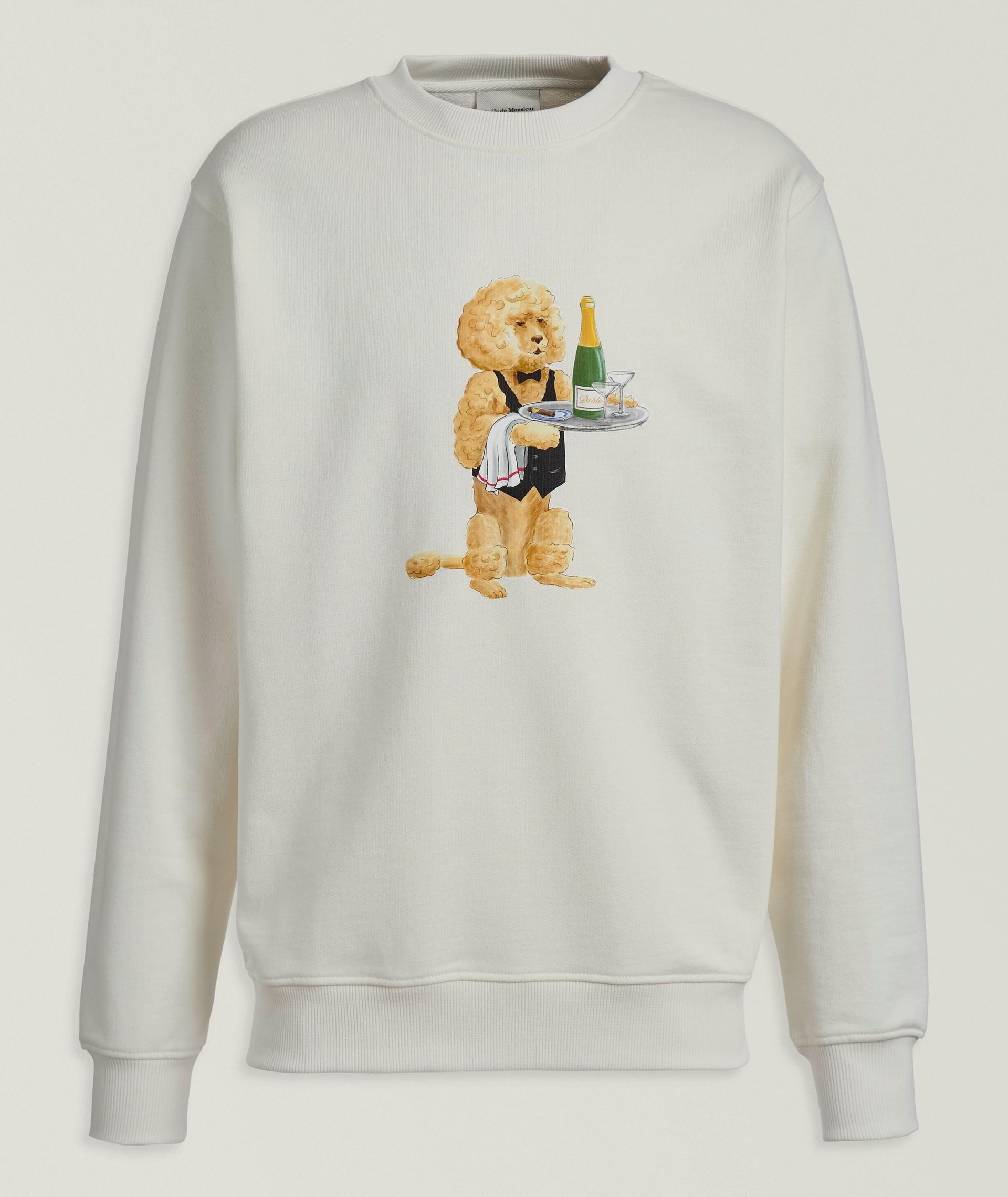 Poodle Cotton Sweatshirt image 0