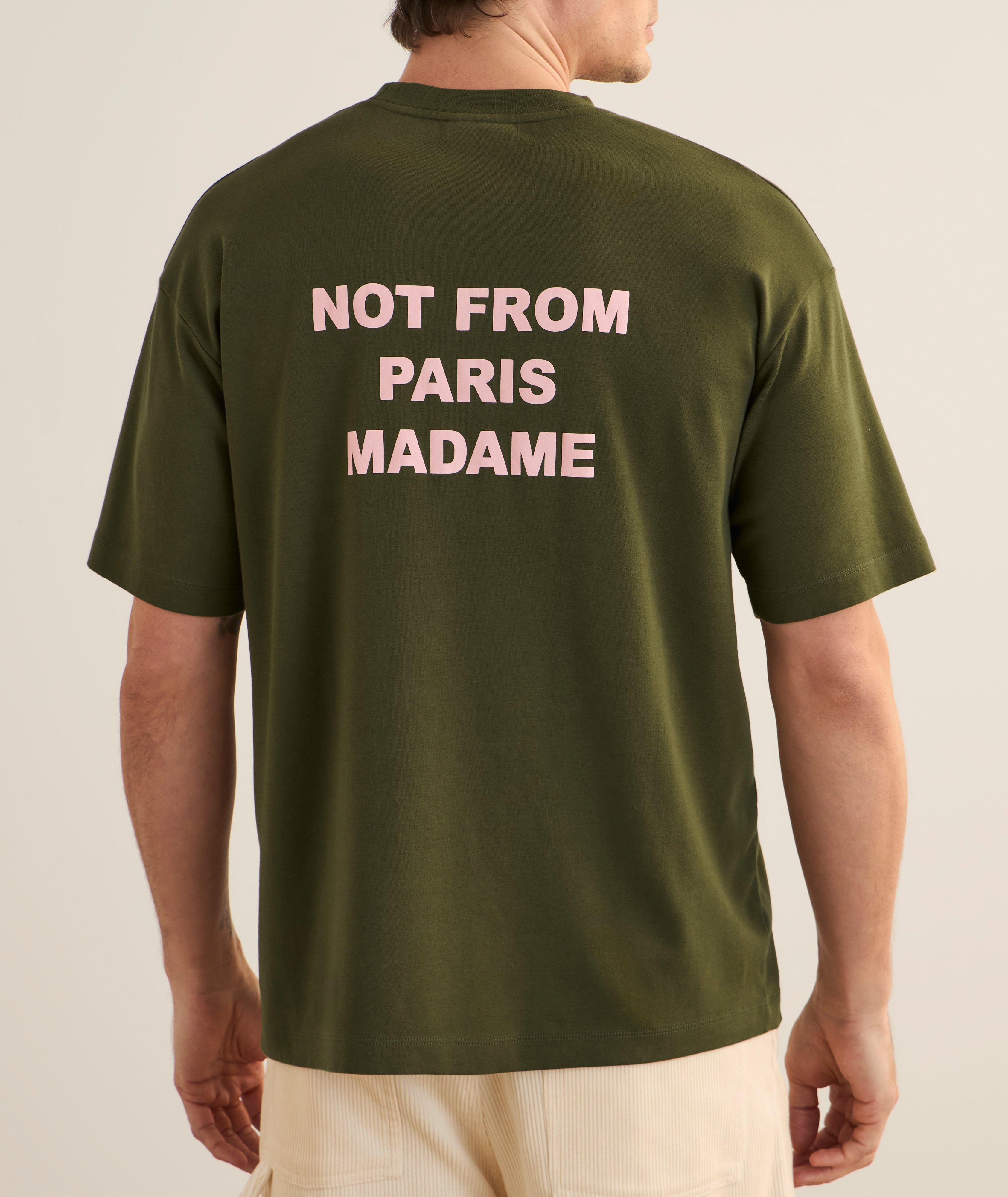 Not From Paris Madame Crewneck T-Shirt image 3