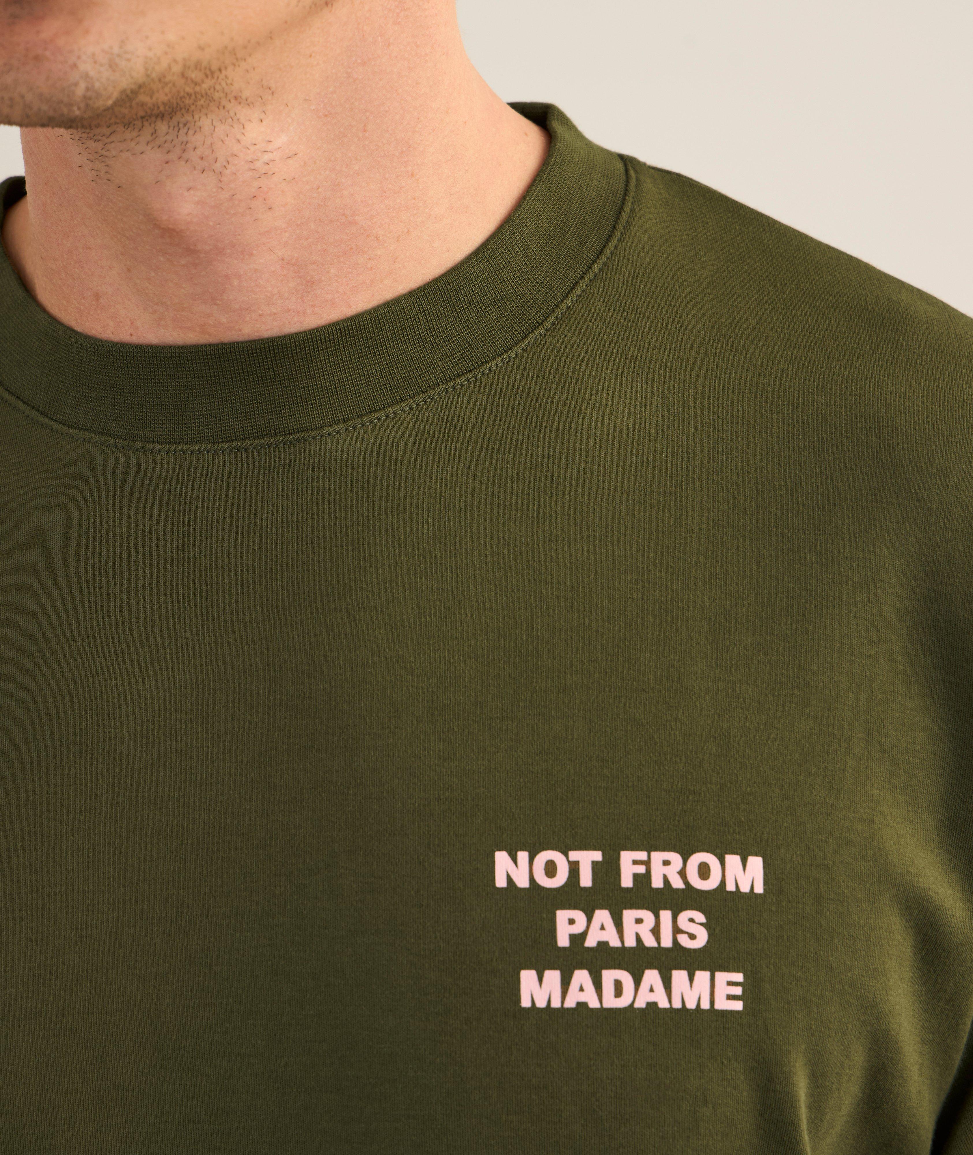 Not From Paris Madame Crewneck T-Shirt image 4