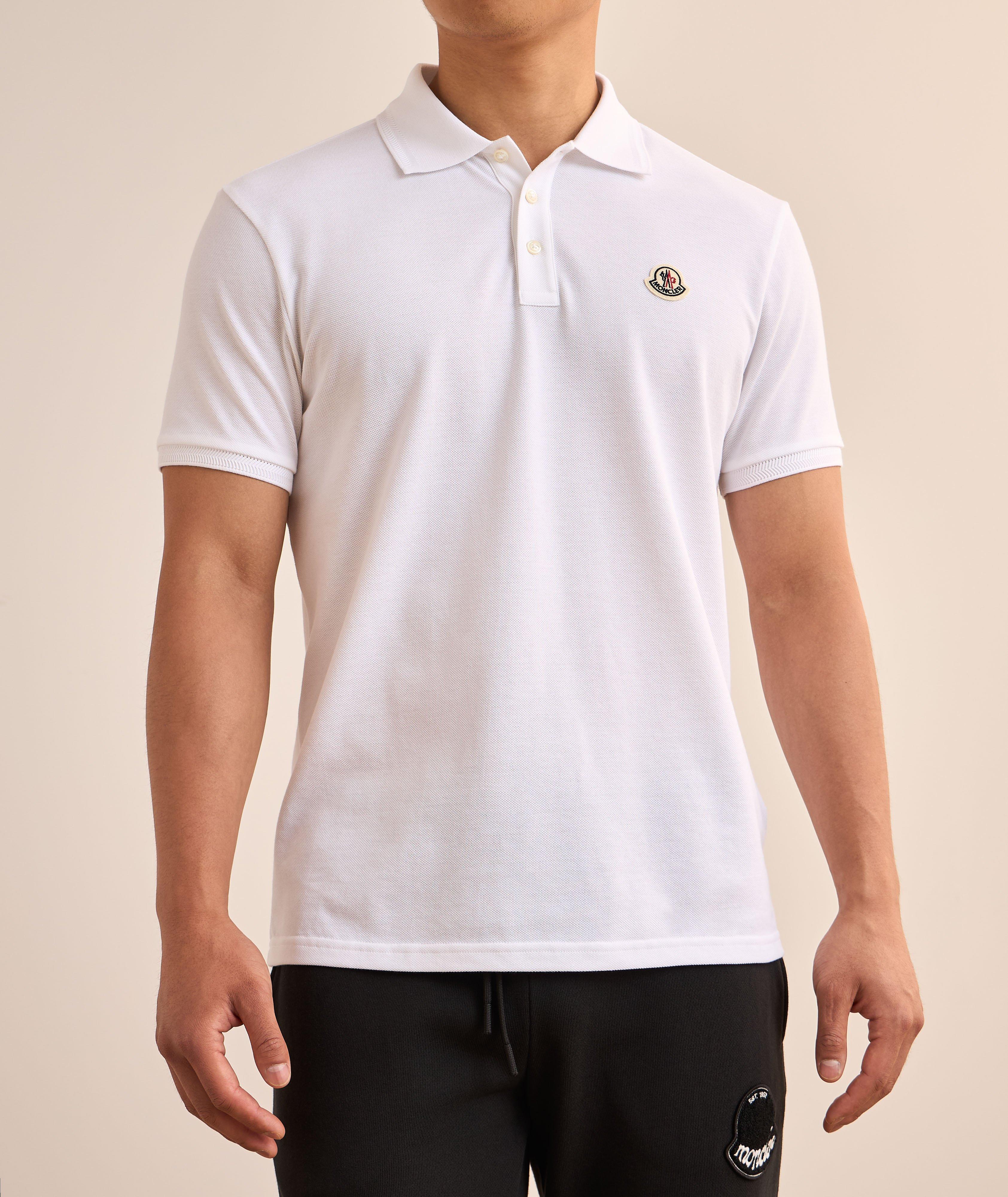 Logo Patch Cotton Piqué Polo image 1