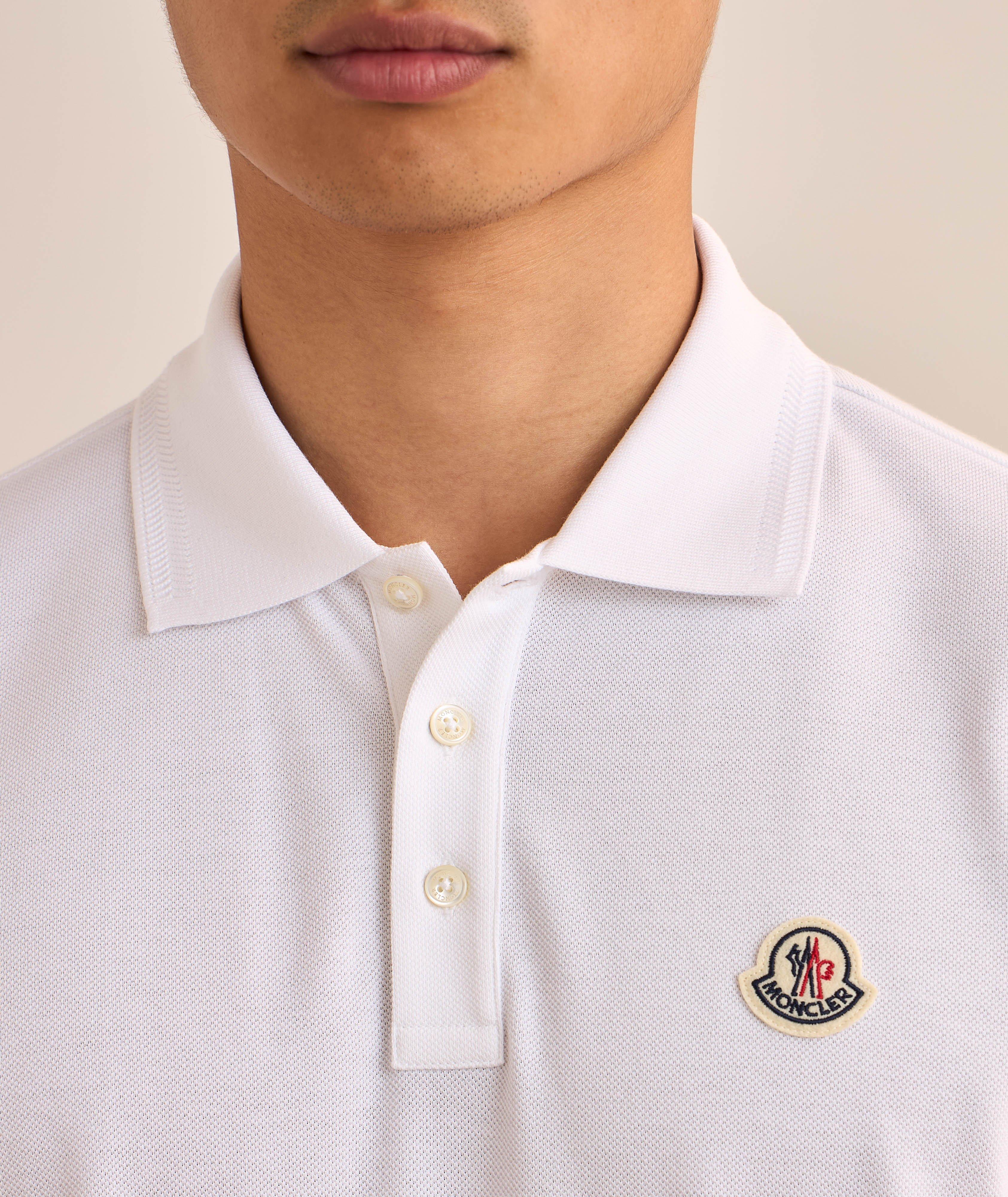 Logo Patch Cotton Piqué Polo image 3