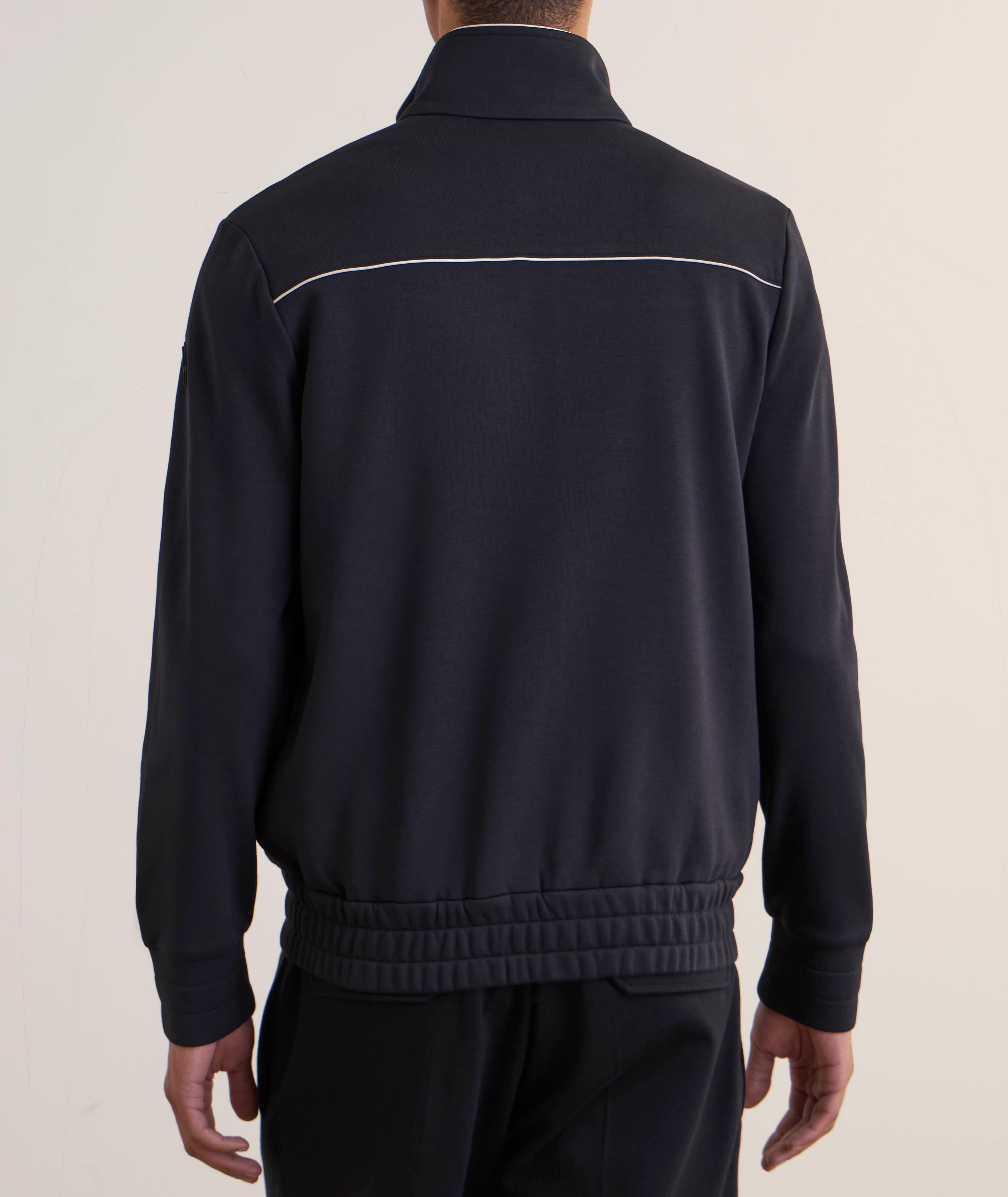 Cotton-Blend Jersey Track Jacket  image 2