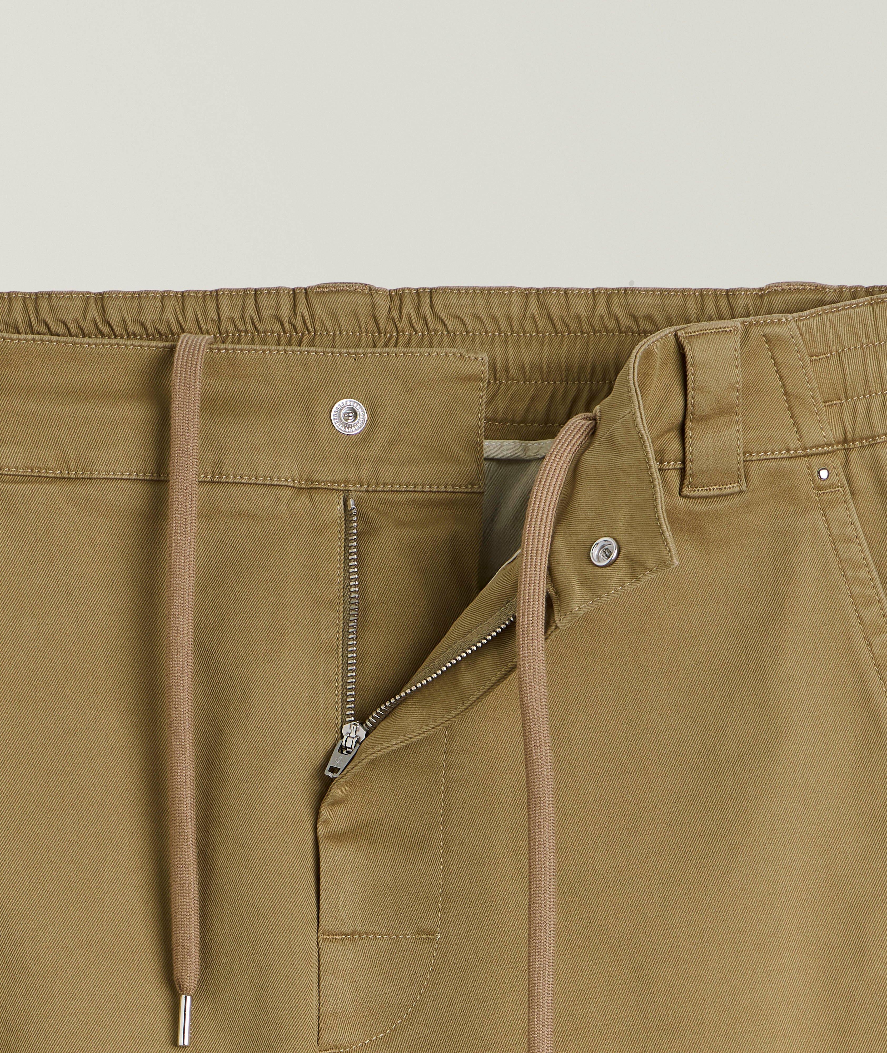 Cotton Gabardine Straight-Leg Pants  image 1