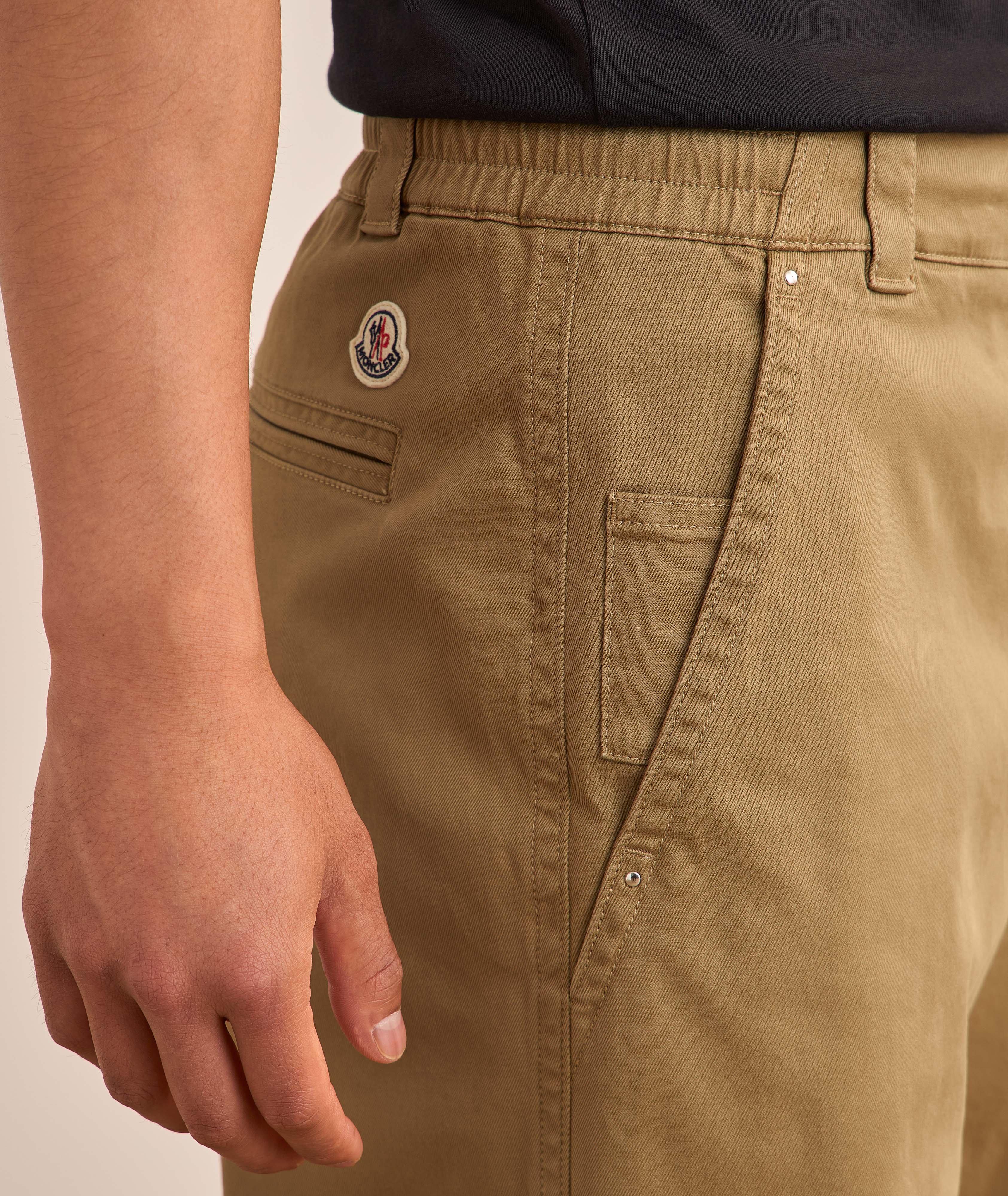 Pantalon en gabardine de coton à jambes droites image 3