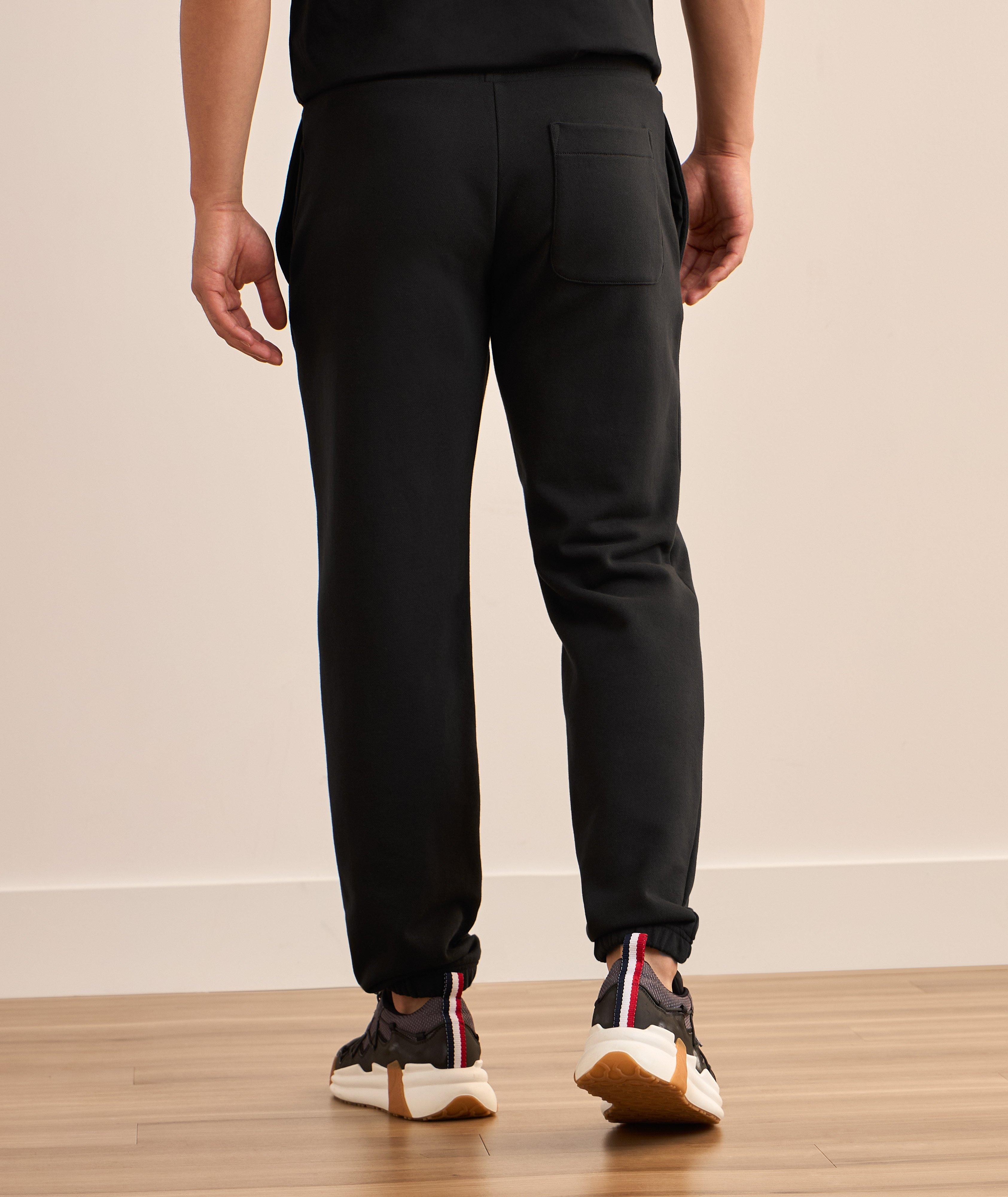 Moncler Bell Logo Patch Cotton Sweatpants | Pants | Harry Rosen