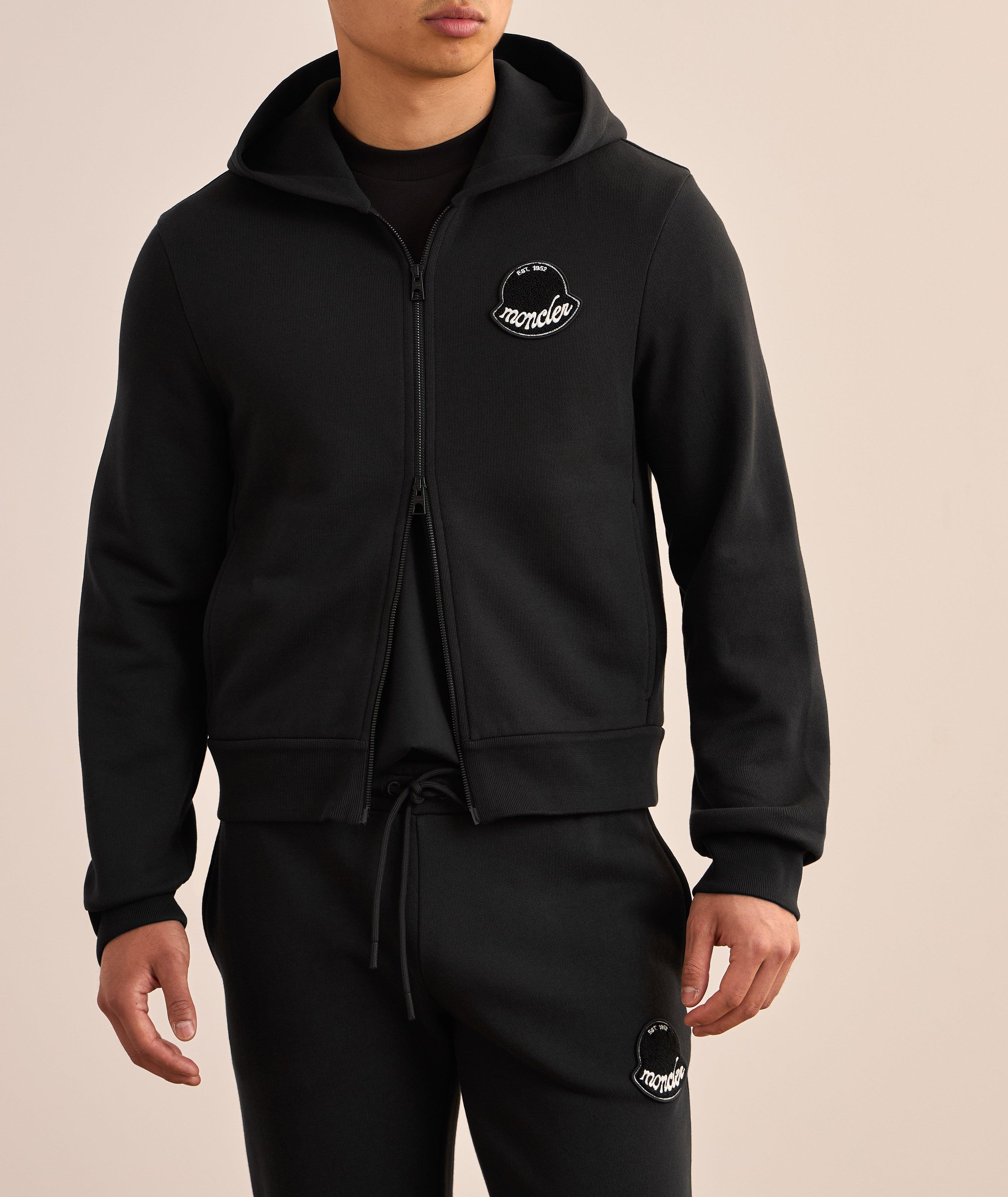 Bell Logo Zip-Up Hooded Sweater image 1