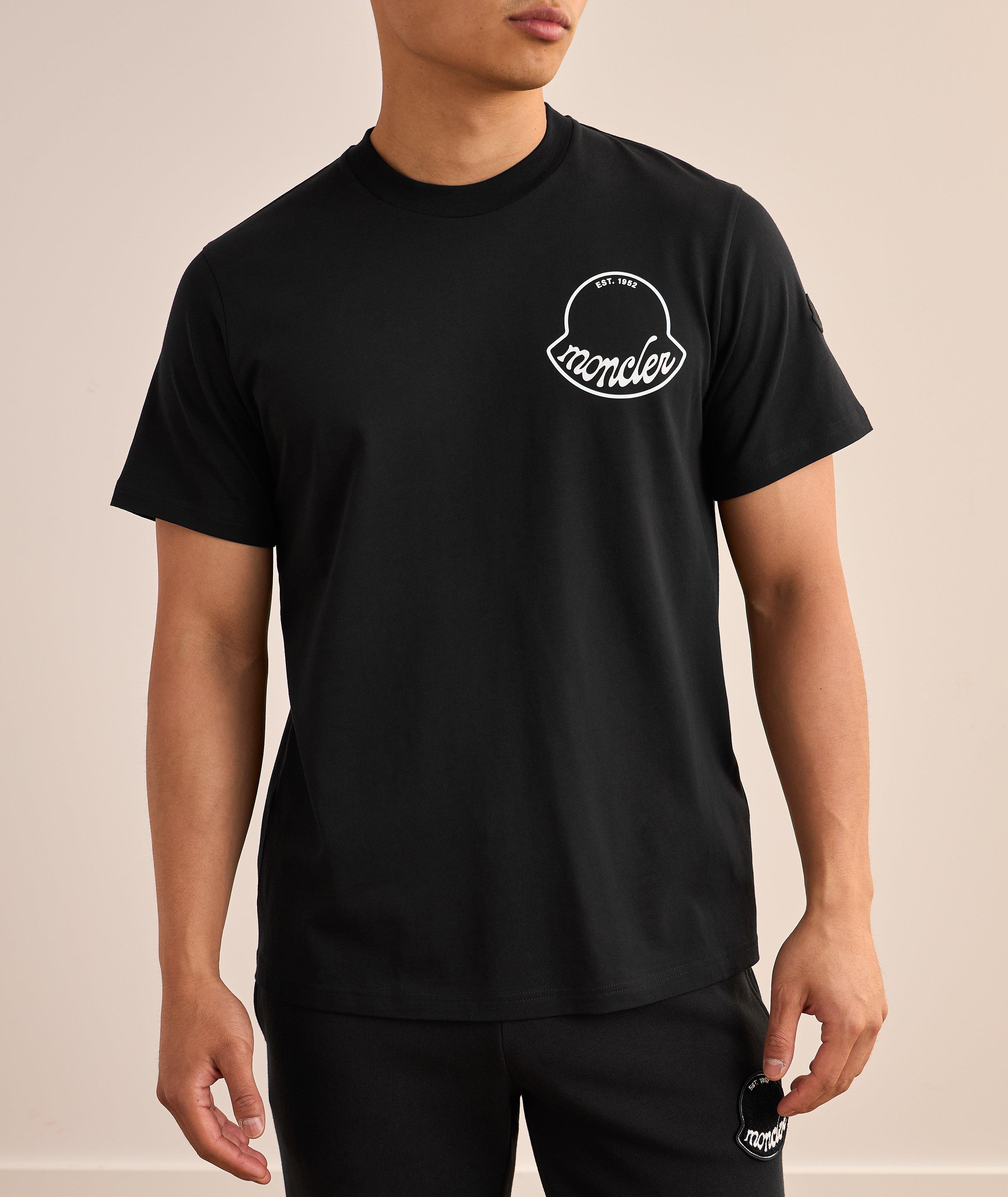 Logo Cotton Crewneck T-Shirt image 1