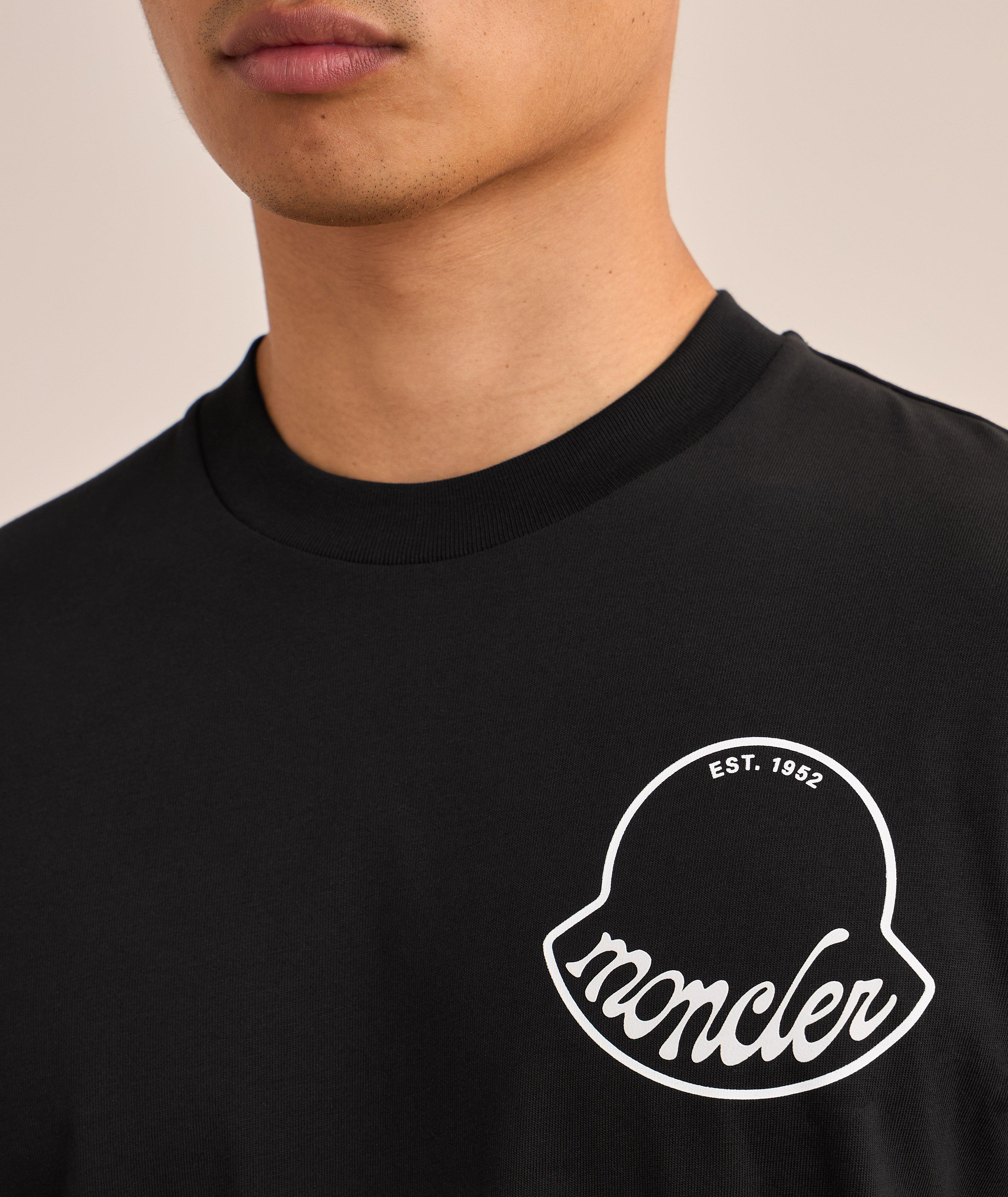 Logo Cotton Crewneck T-Shirt image 3