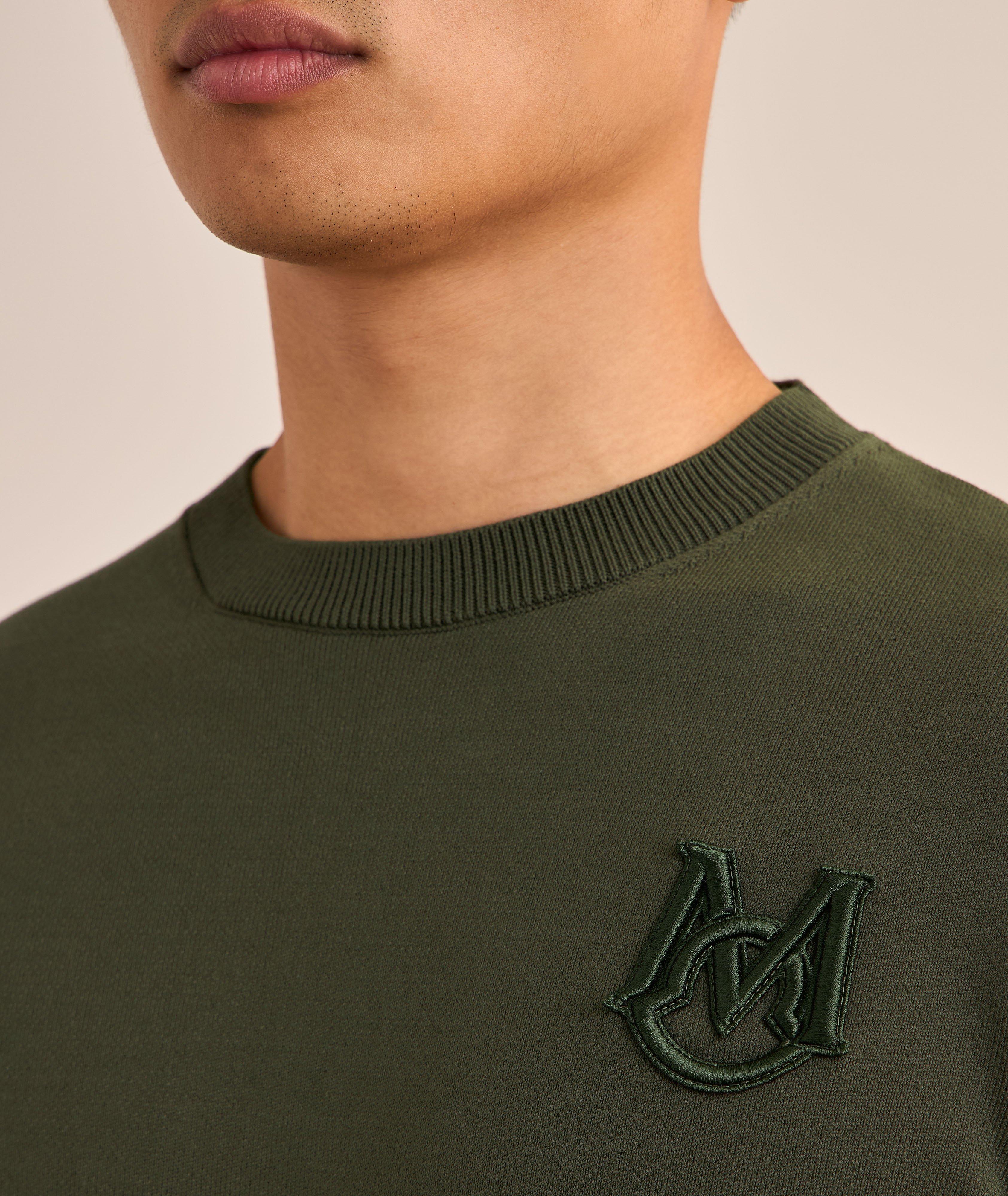 Pull en coton avec logo brodé image 3