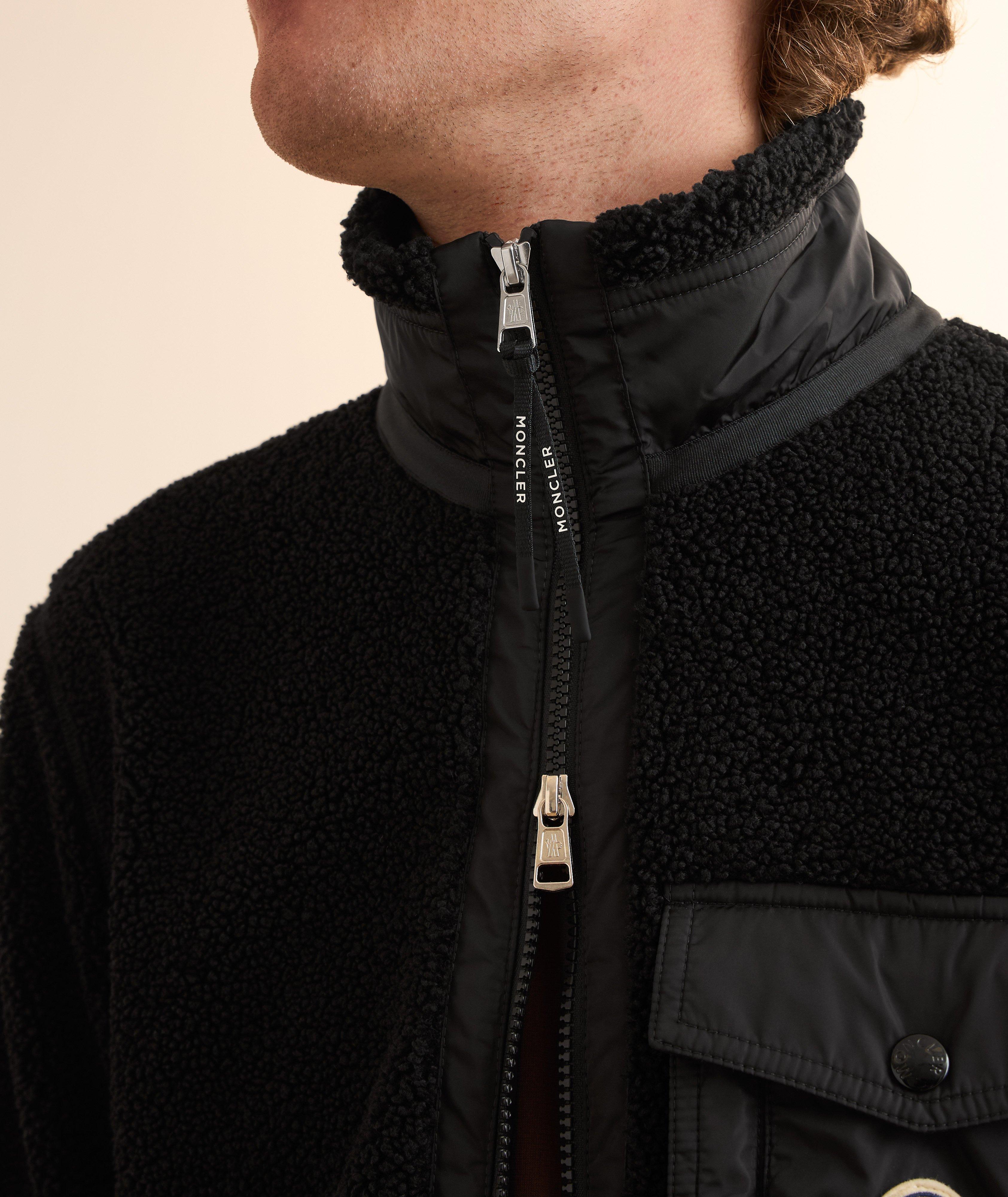 Pull en molleton à glissière image 4