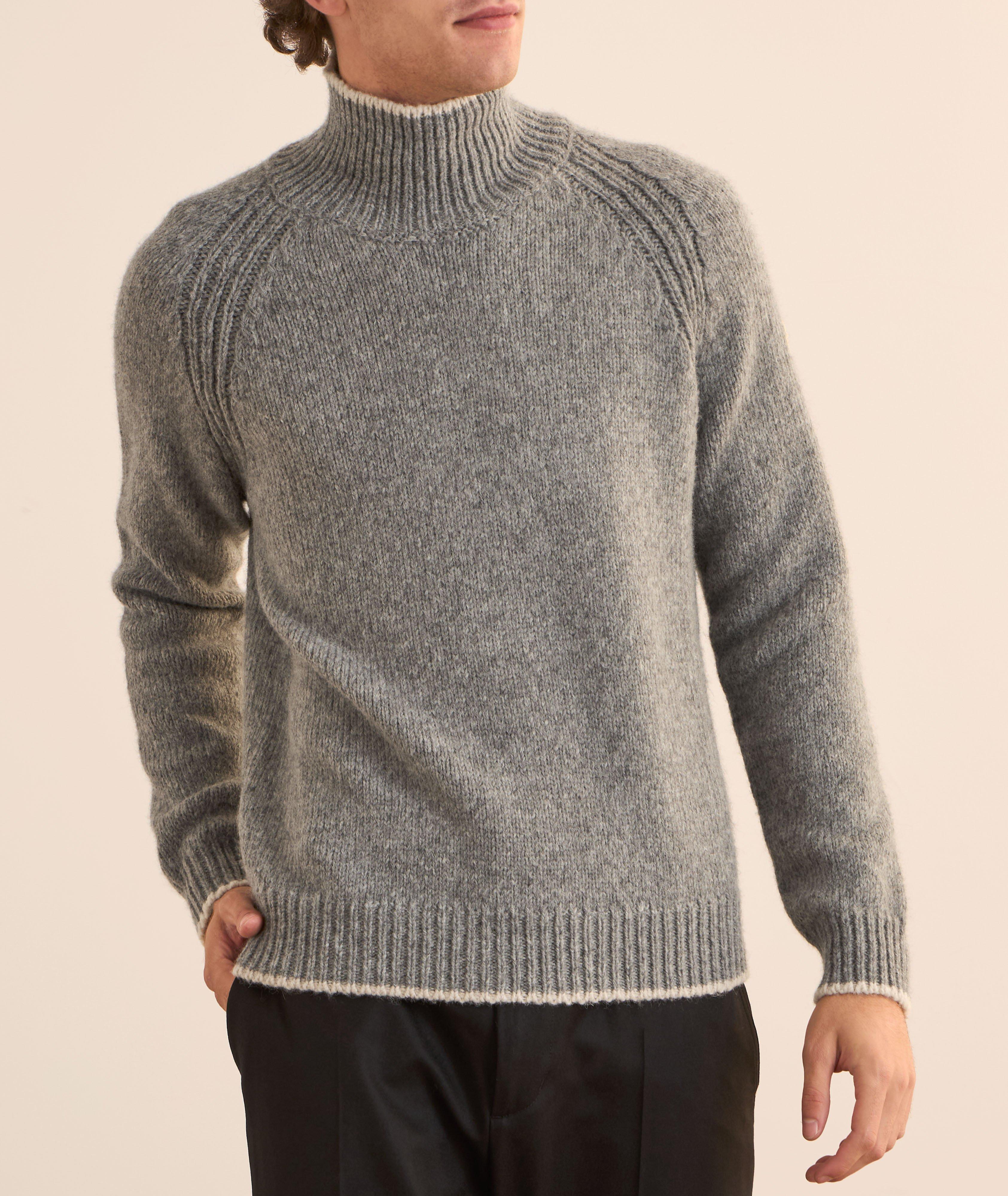 Alpaca-Wool Turtleneck Sweater image 1