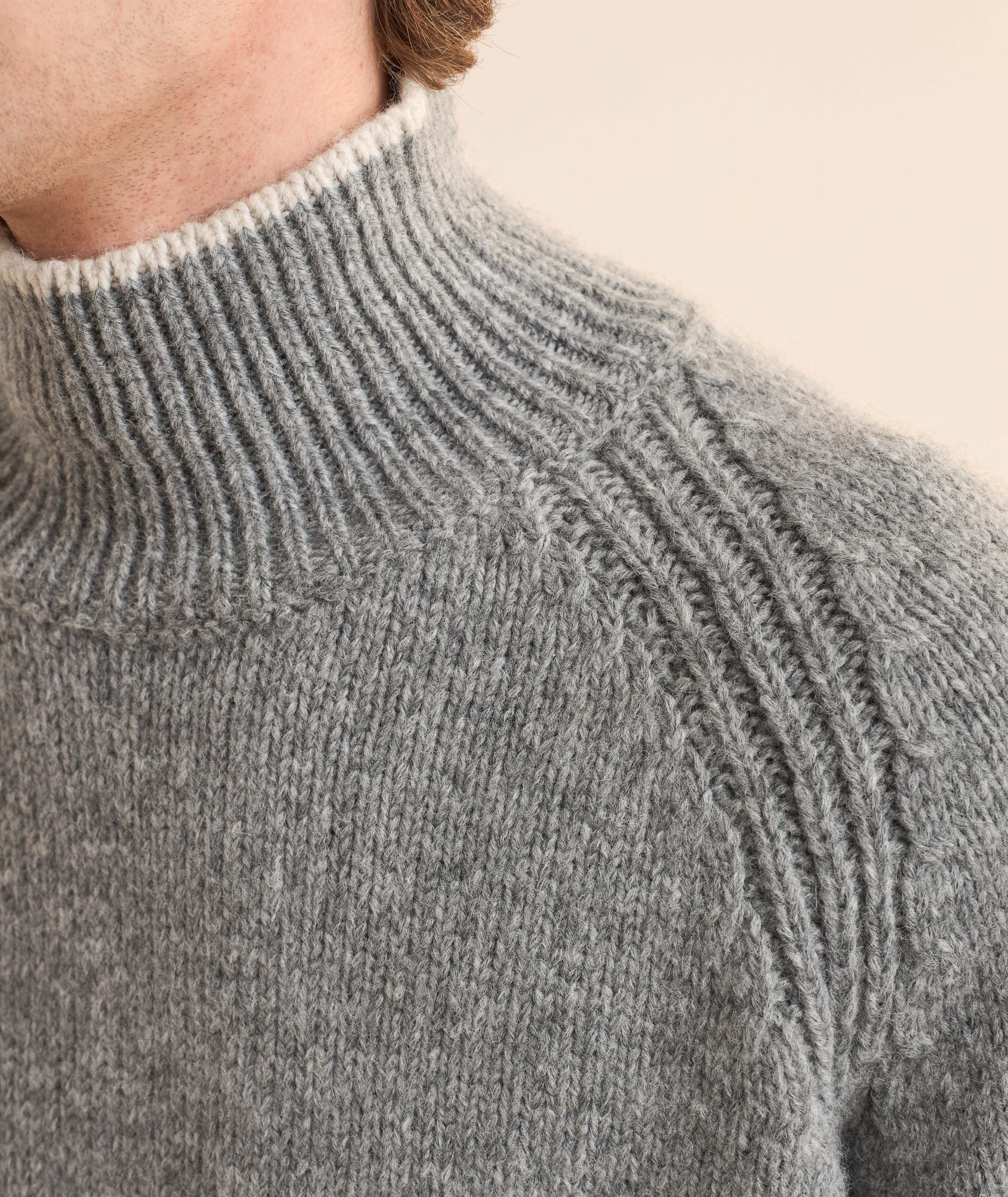 Alpaca-Wool Turtleneck Sweater image 3