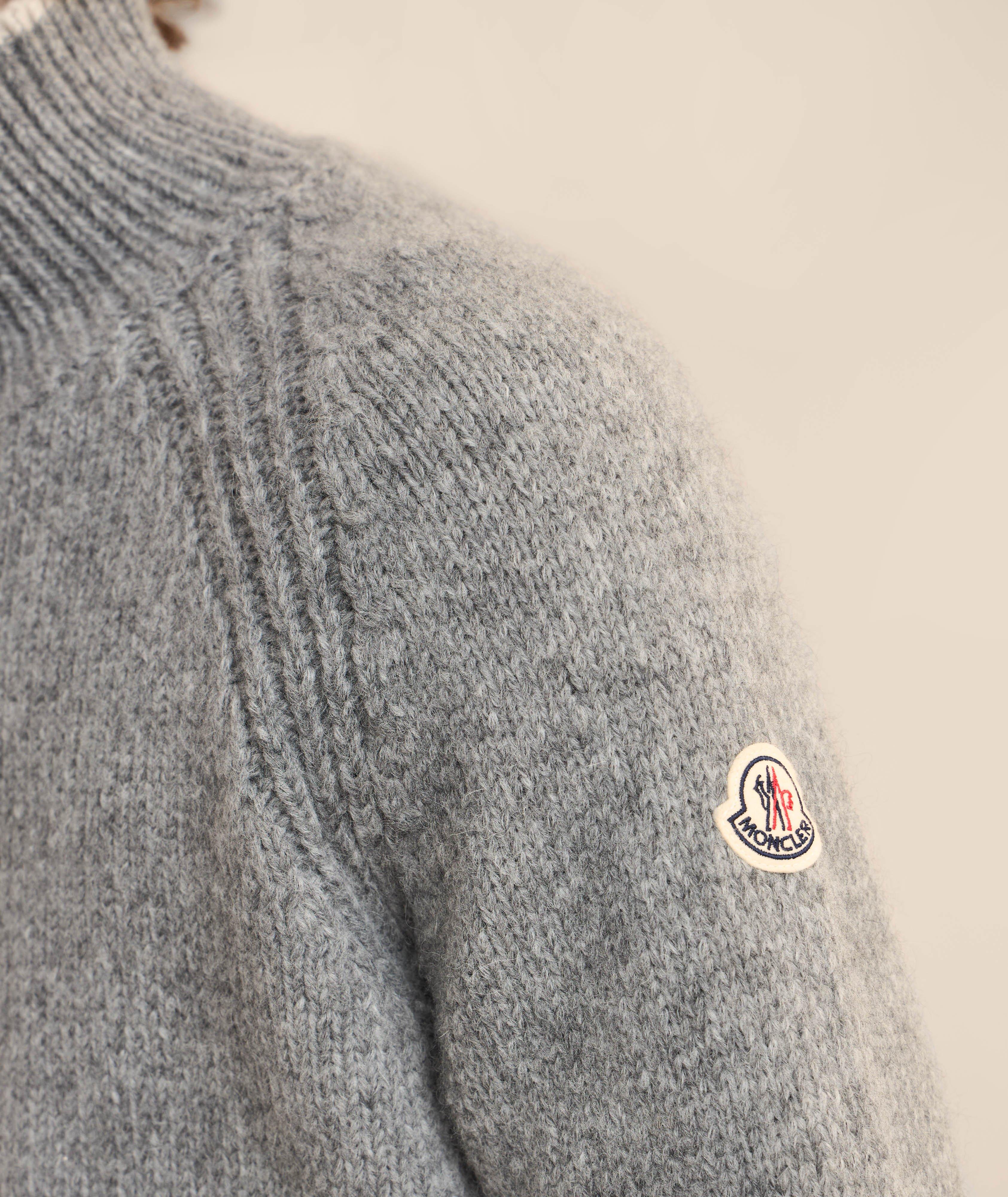 Alpaca-Wool Turtleneck Sweater image 4