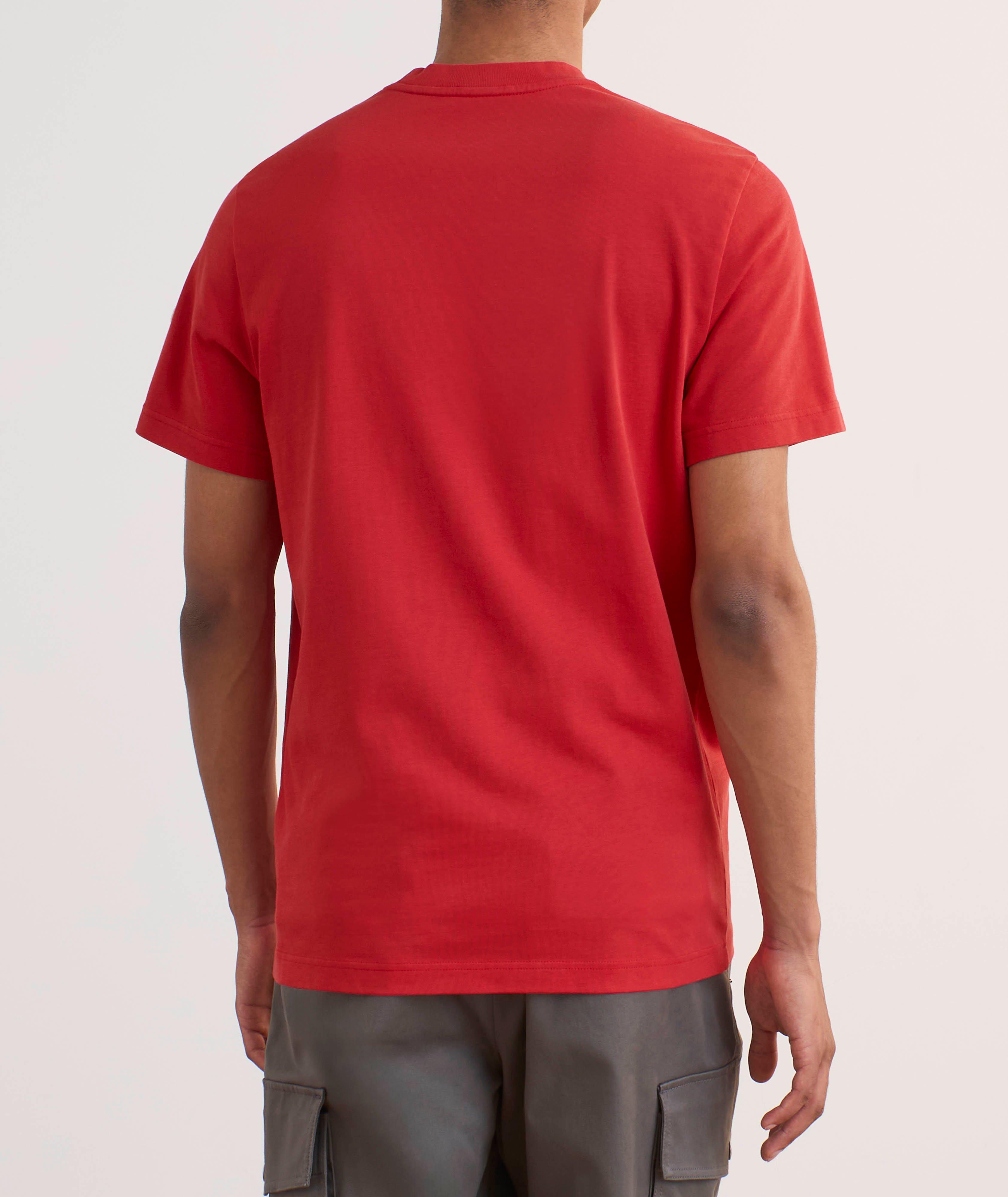 T-shirt en coton avec logo et encolure ronde image 2