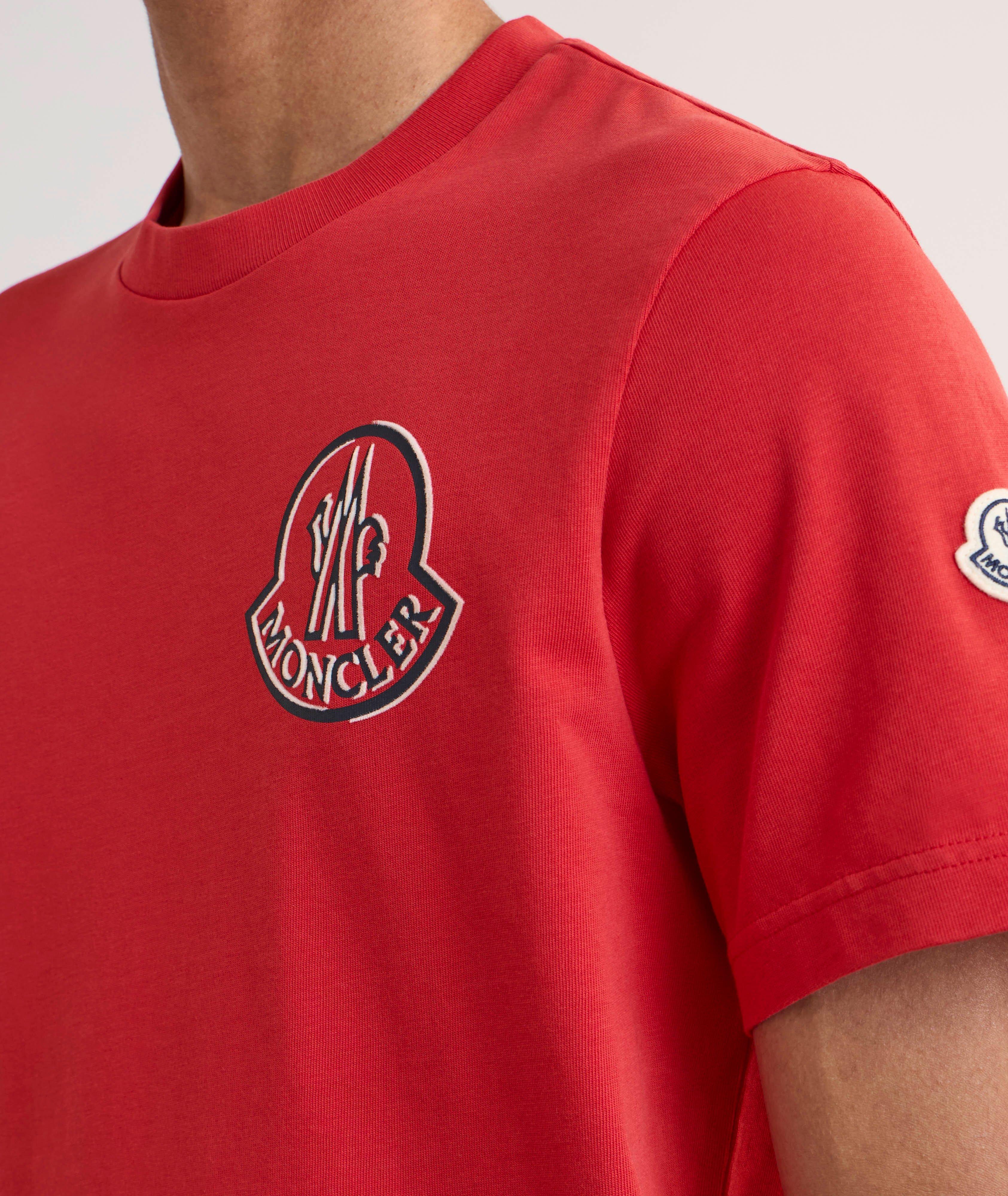 T-shirt en coton avec logo et encolure ronde image 3