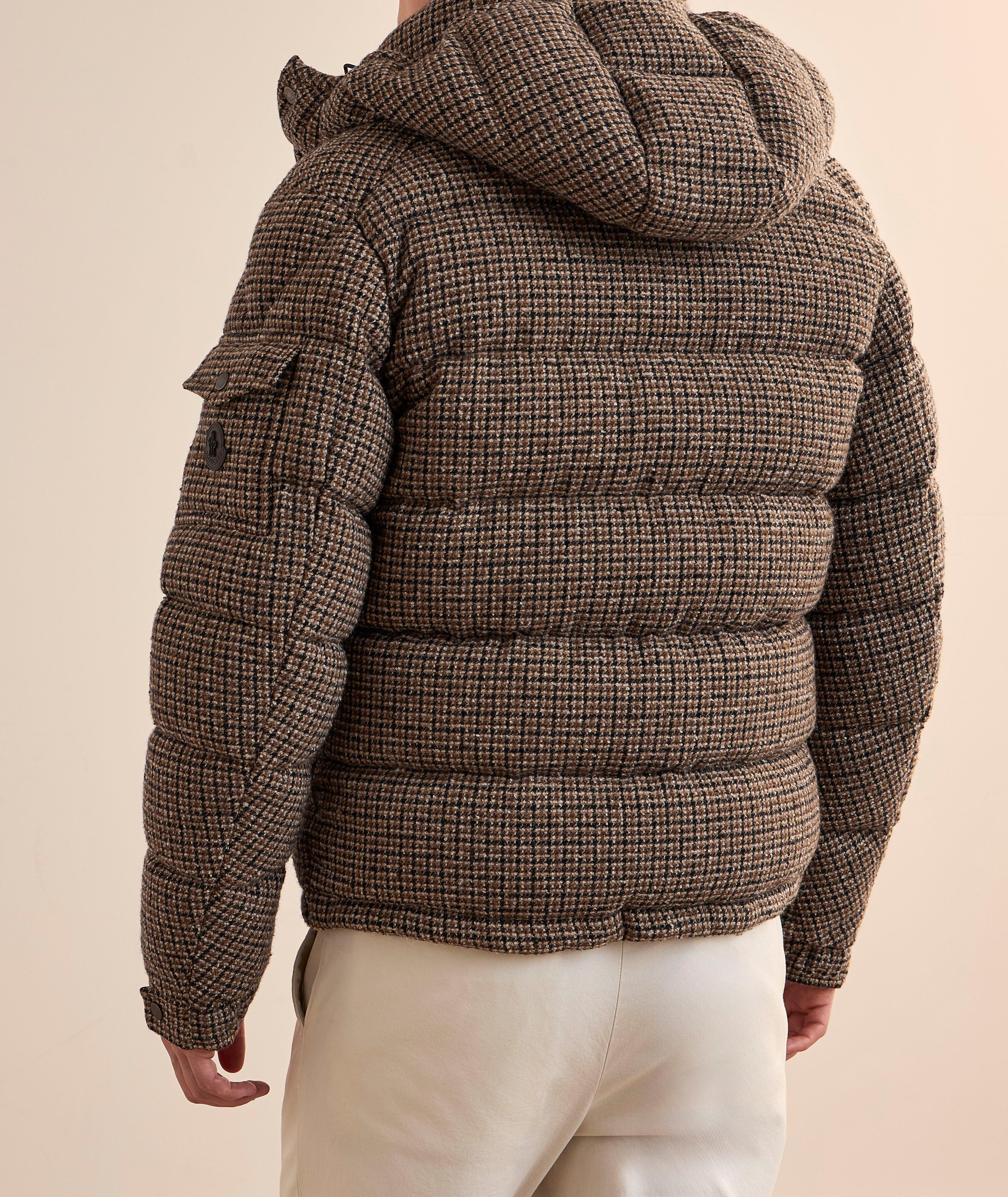 Montgenevre Checked Bouclé Down Jacket  image 2
