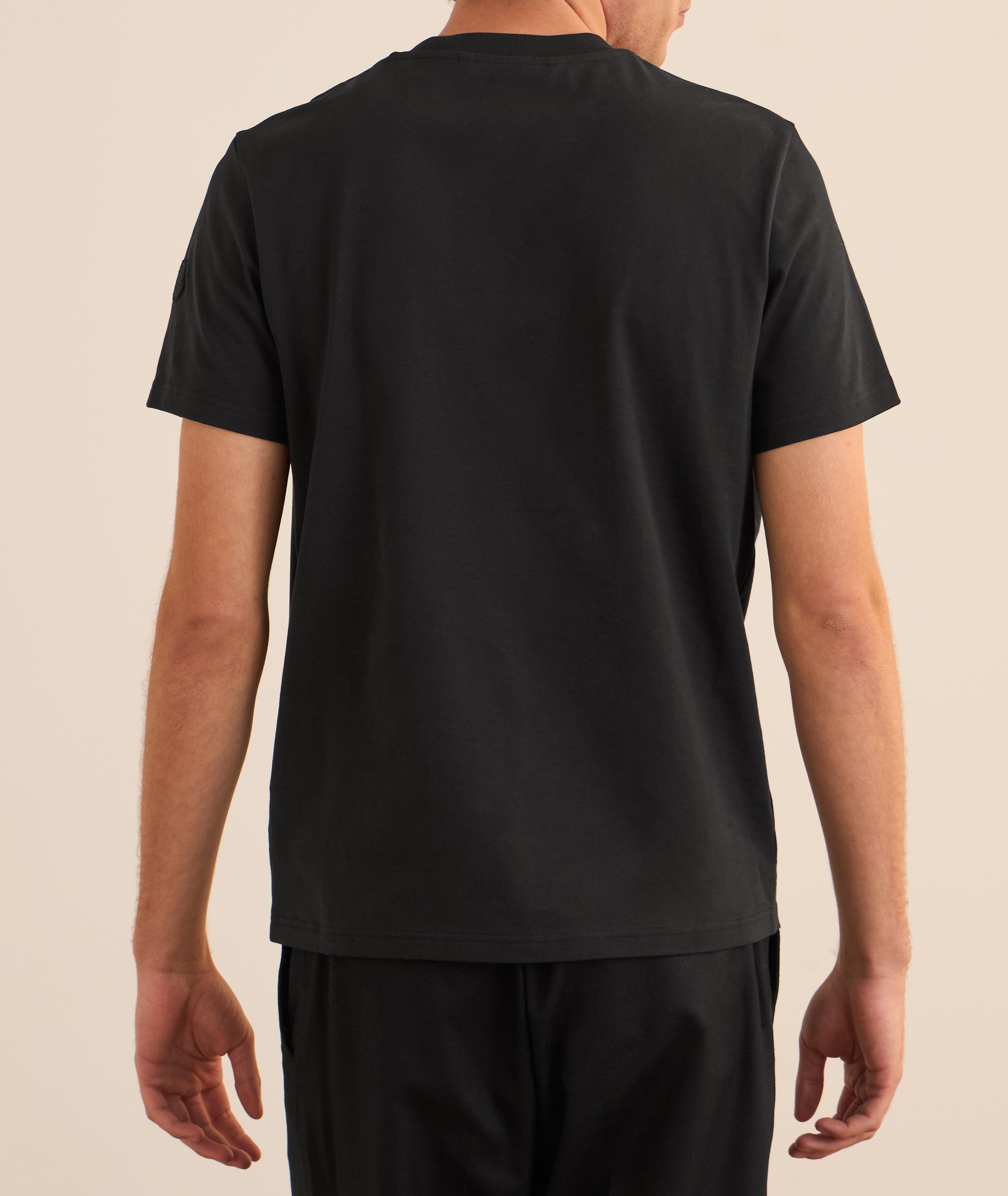 Overlapped Logo Cotton T-Shirt image 2