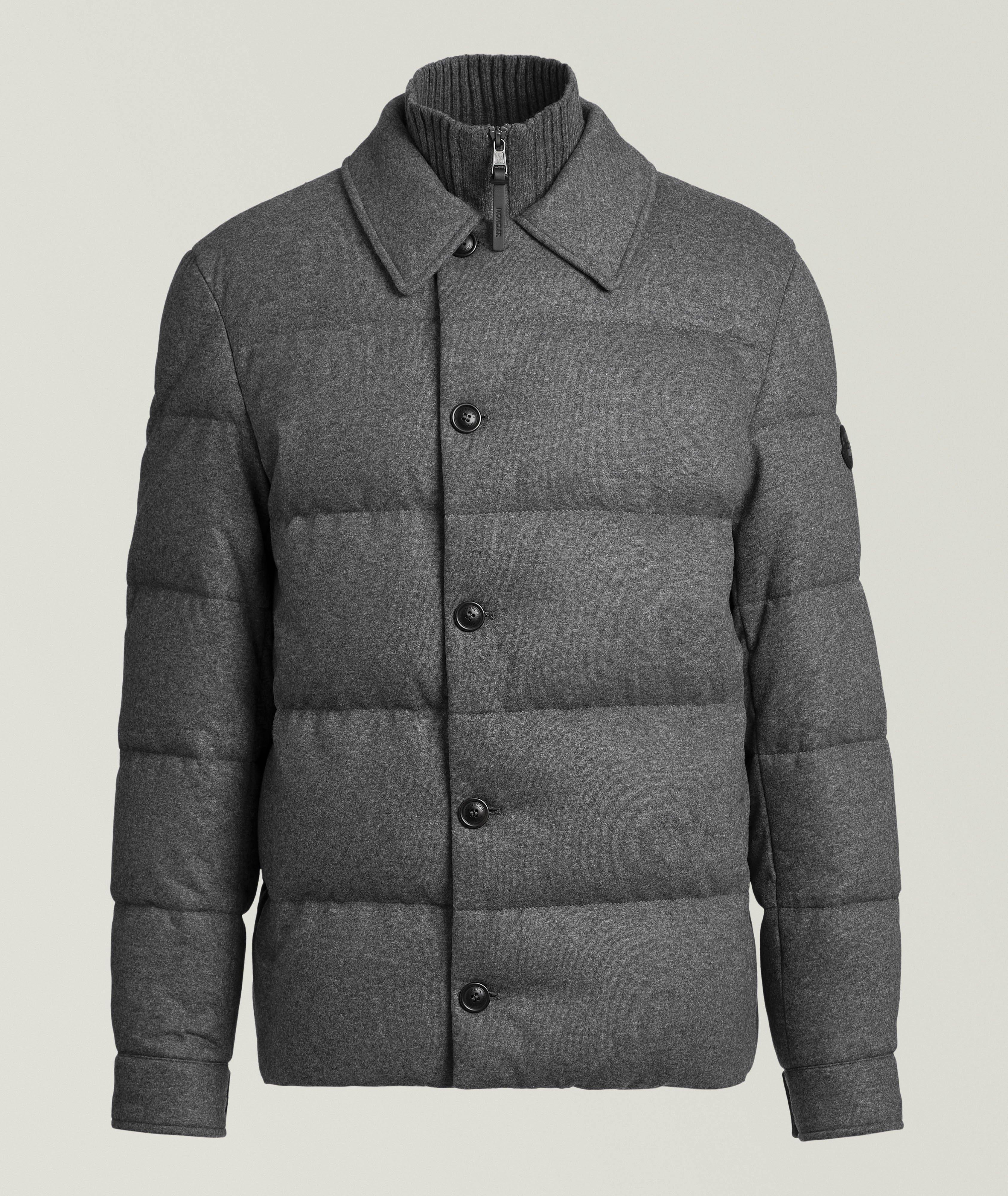 Pres Cashmere-Blend Down Shirt Jacket image 0