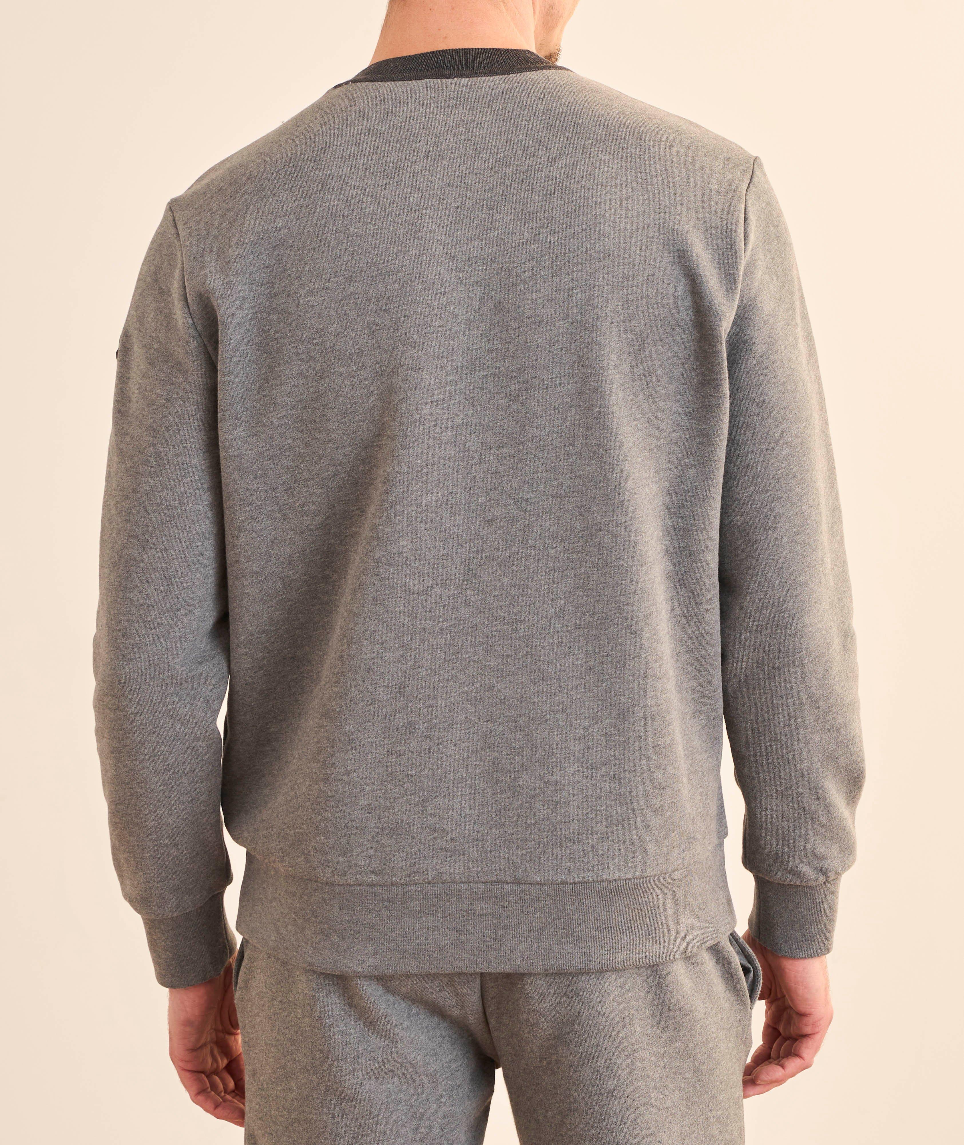 Logo Fleece-Lined Cotton Sweatshirt image 2