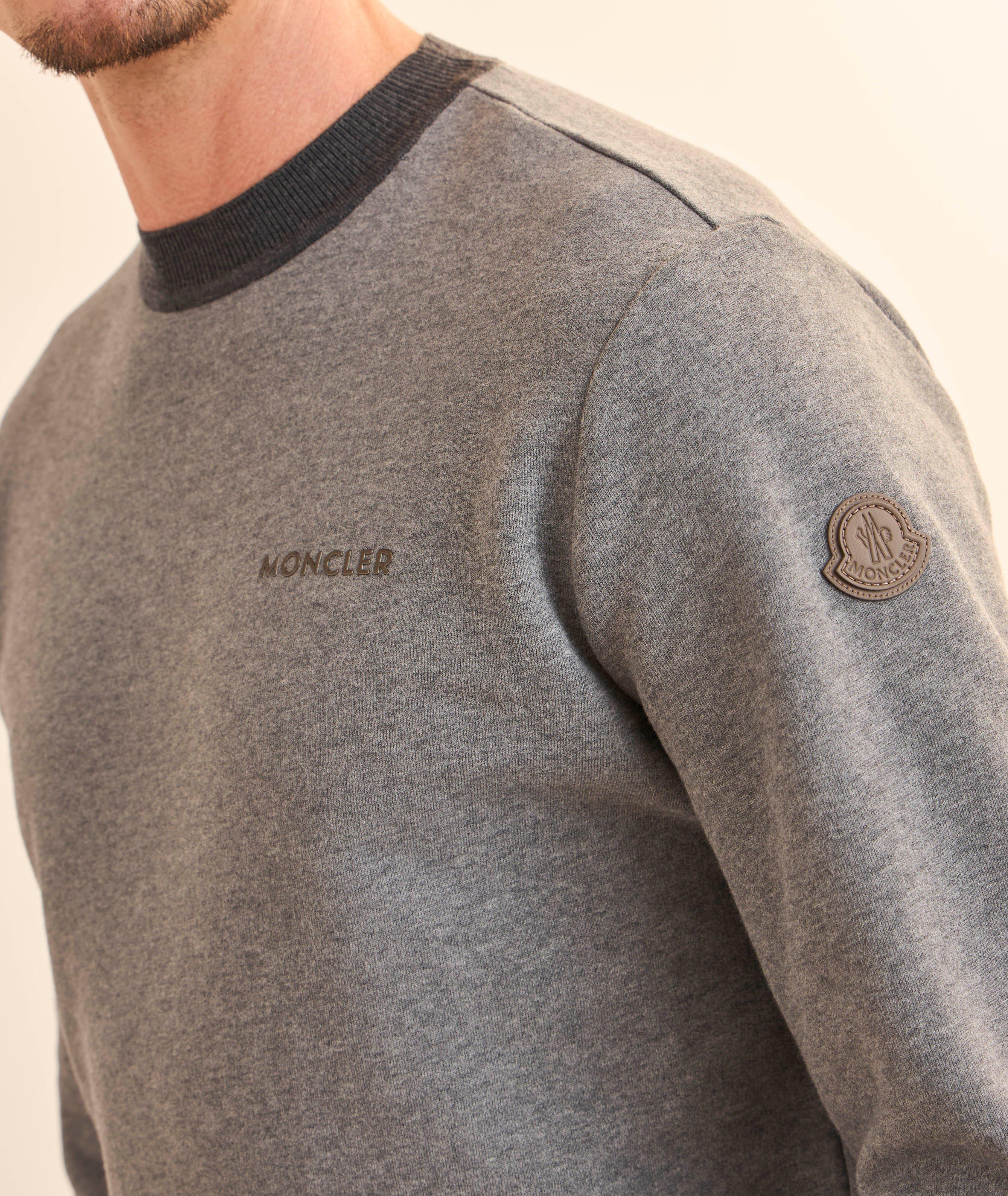 Logo Fleece-Lined Cotton Sweatshirt image 3