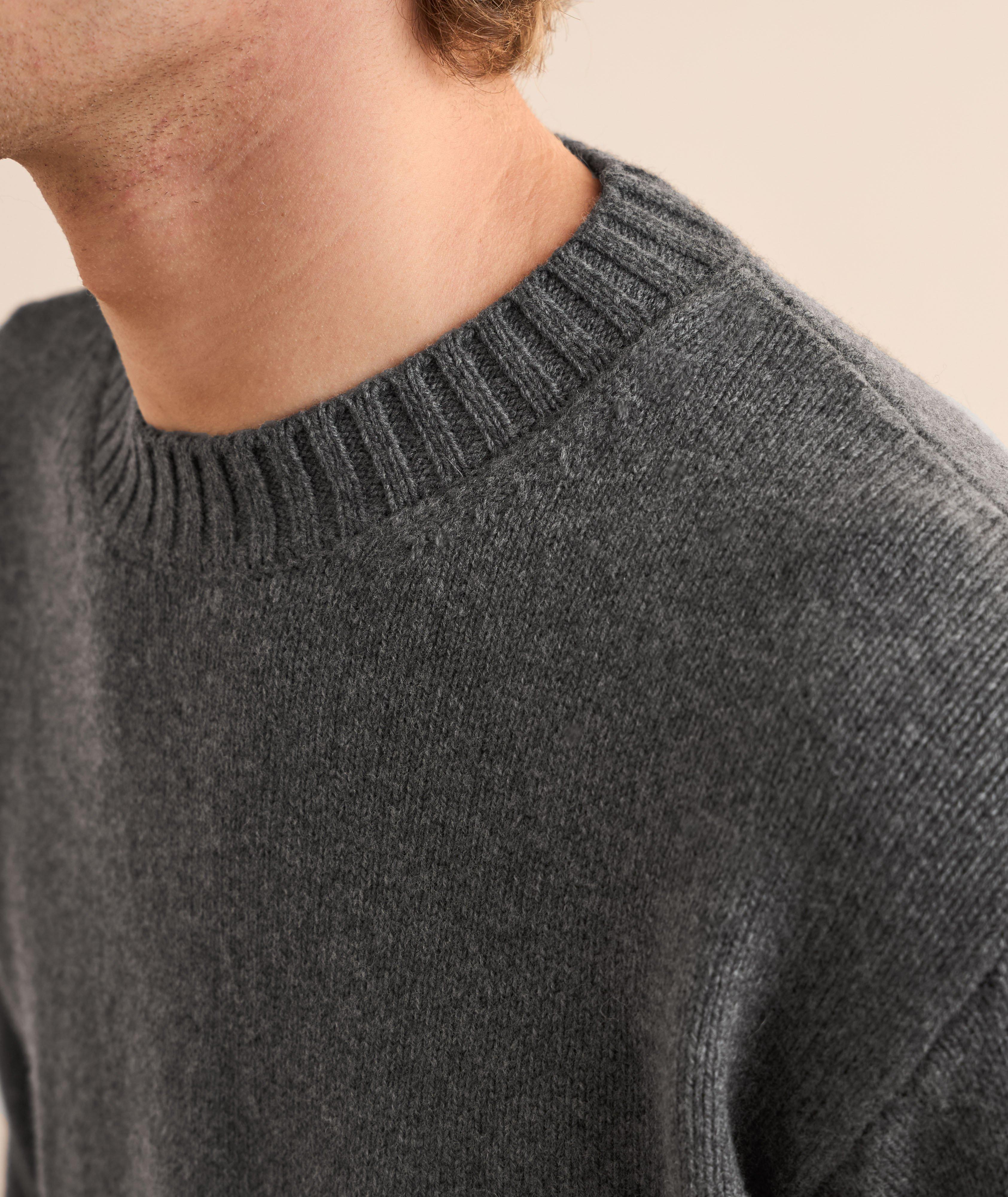 Wool-Cashmere Crewneck Sweater image 3